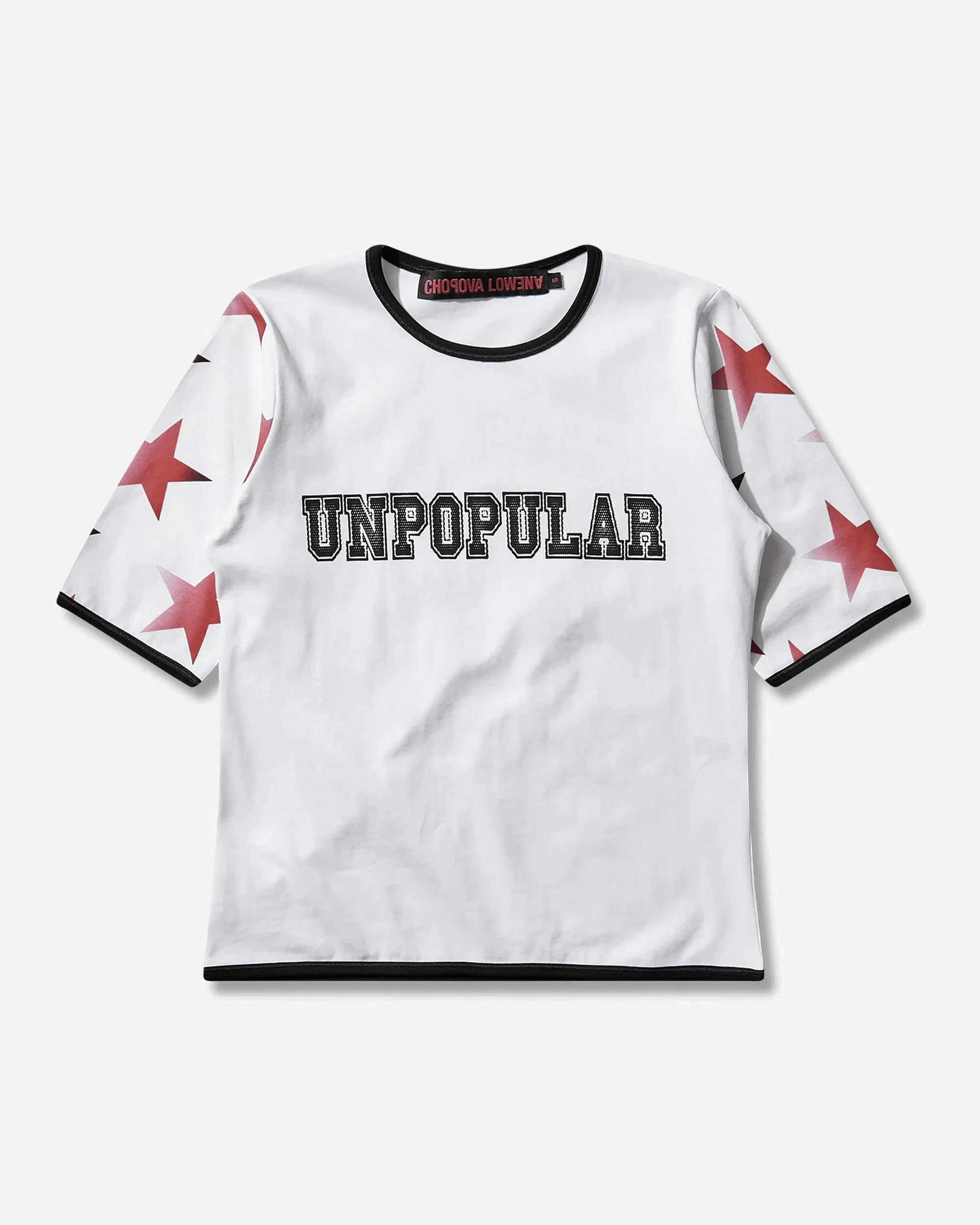 Chopova Lowena Women's Unpopular Fitted Jersey Top White