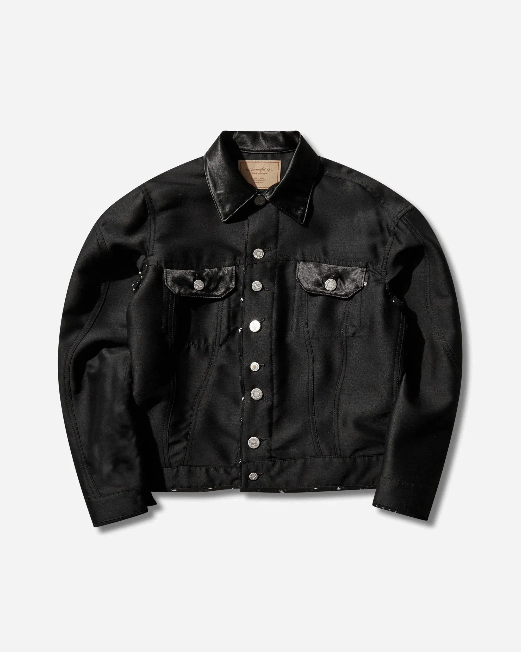 Undercover Women's Silk-Blend Wool Jacket Black