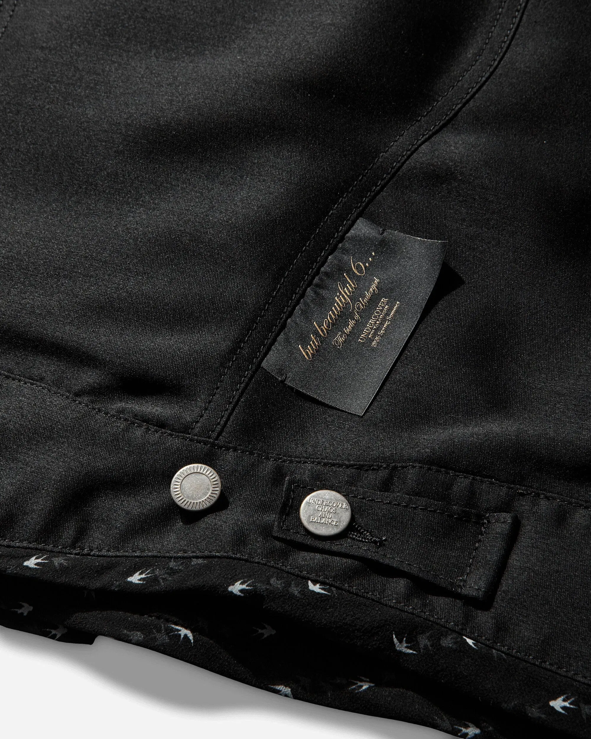 Undercover Women's Silk-Blend Wool Jacket Black