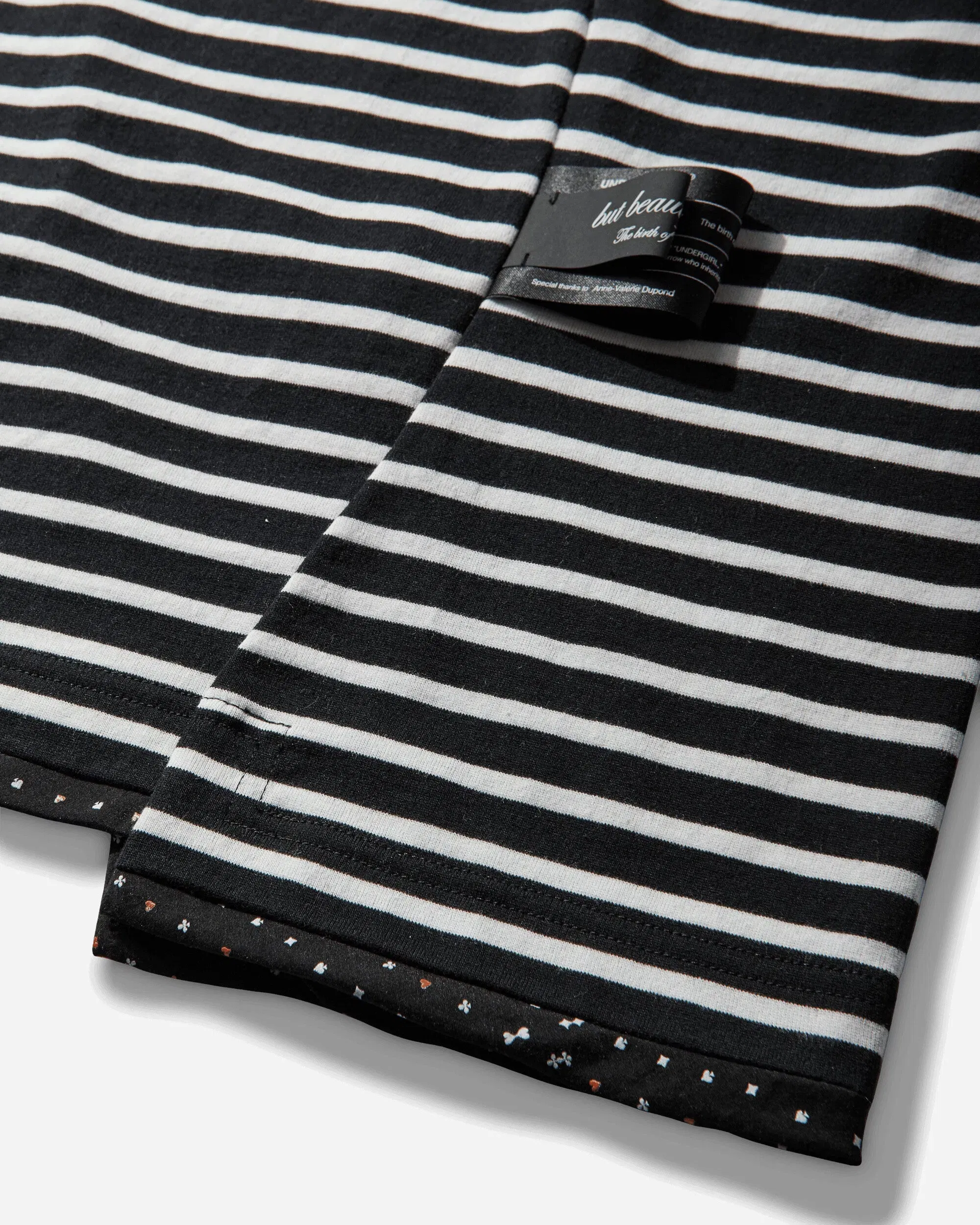 Undercover Women's Striped Longsleeve T-Shirt Black