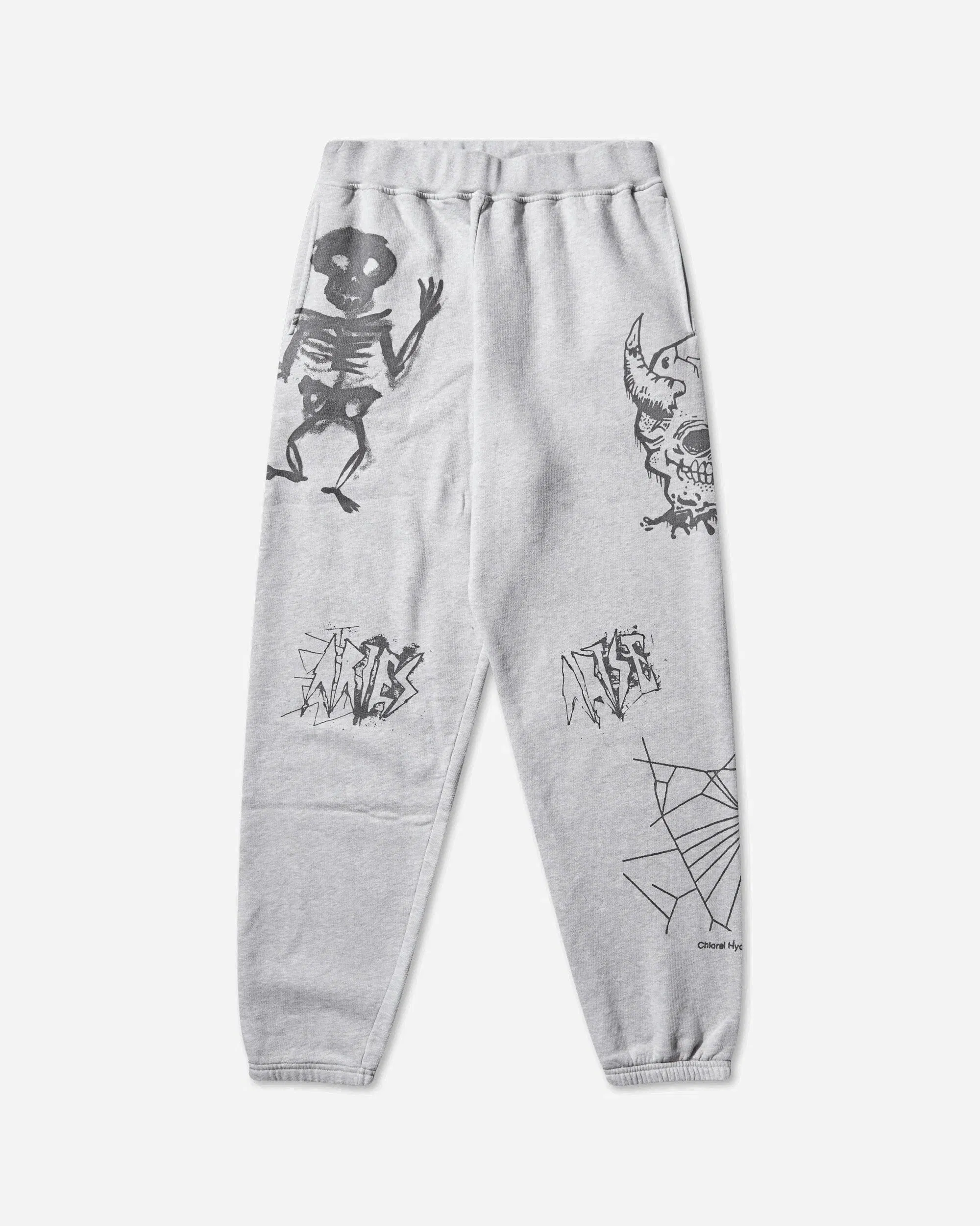 Aries Metal Marl Sweatpants Grey Marl