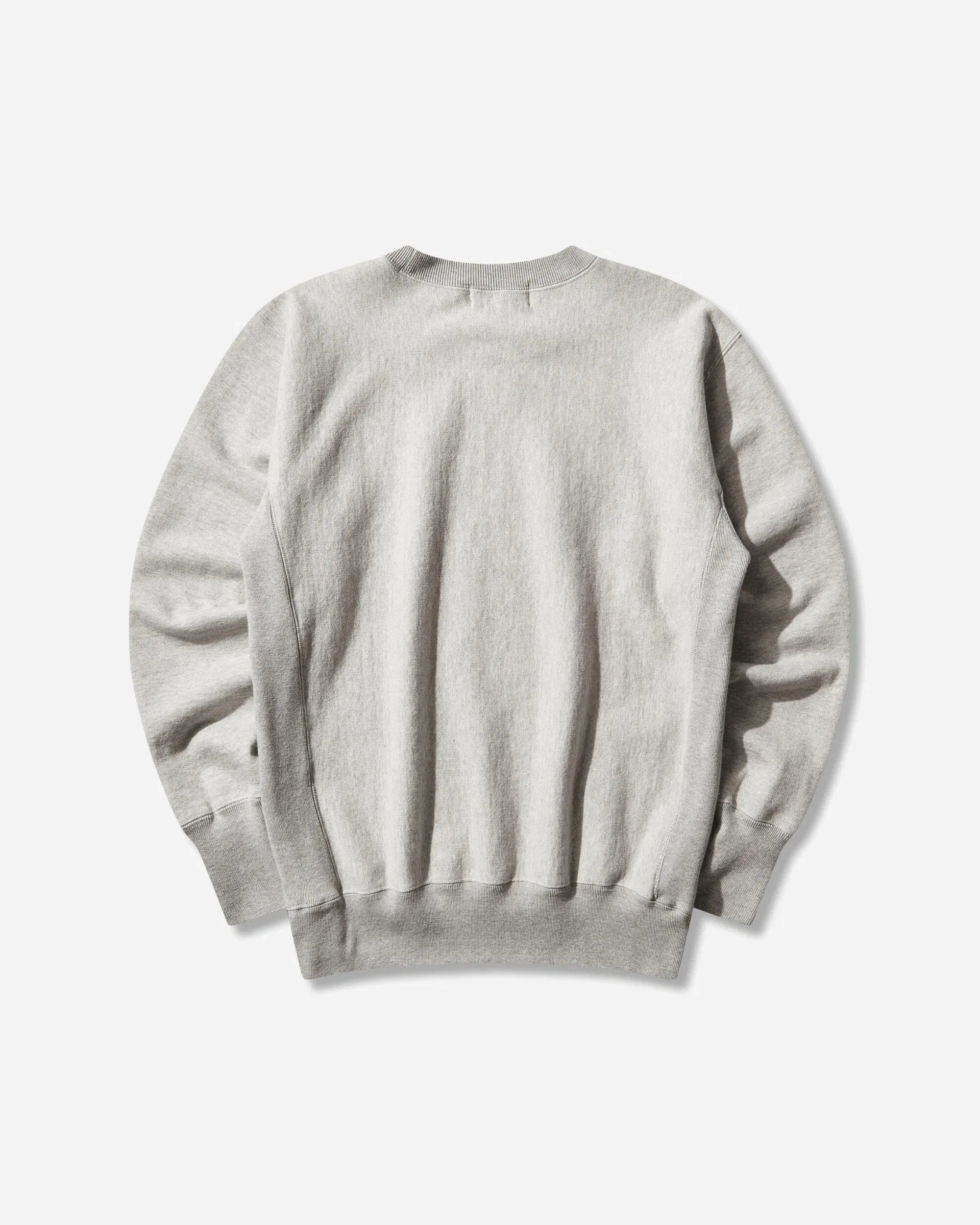 Hysteric Glamour Men's Maiden Logo Embroidered Sweatshirt Grey