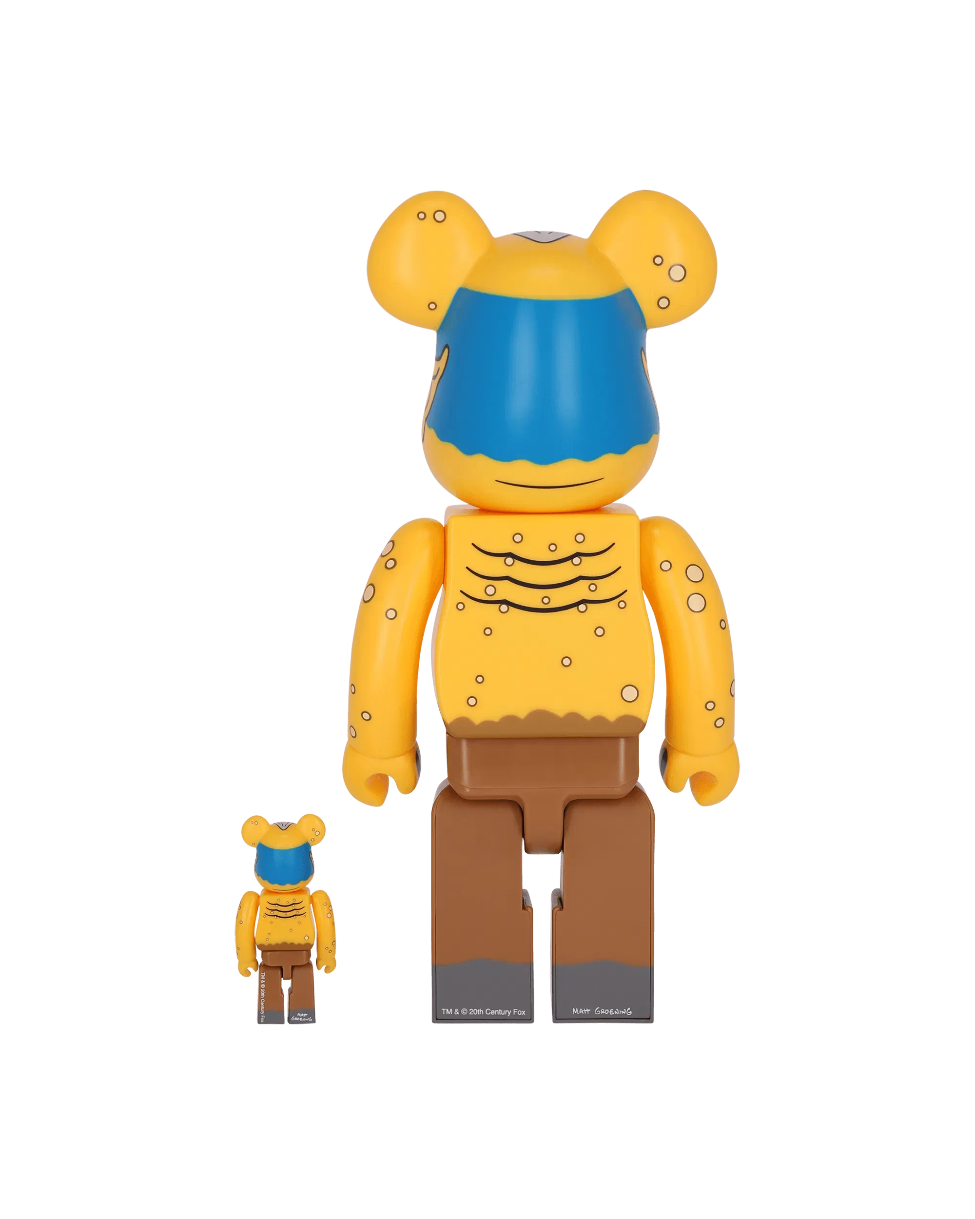 Medicom 100% + 400% Simpsons Cyclops Be@rbrick Multicolor