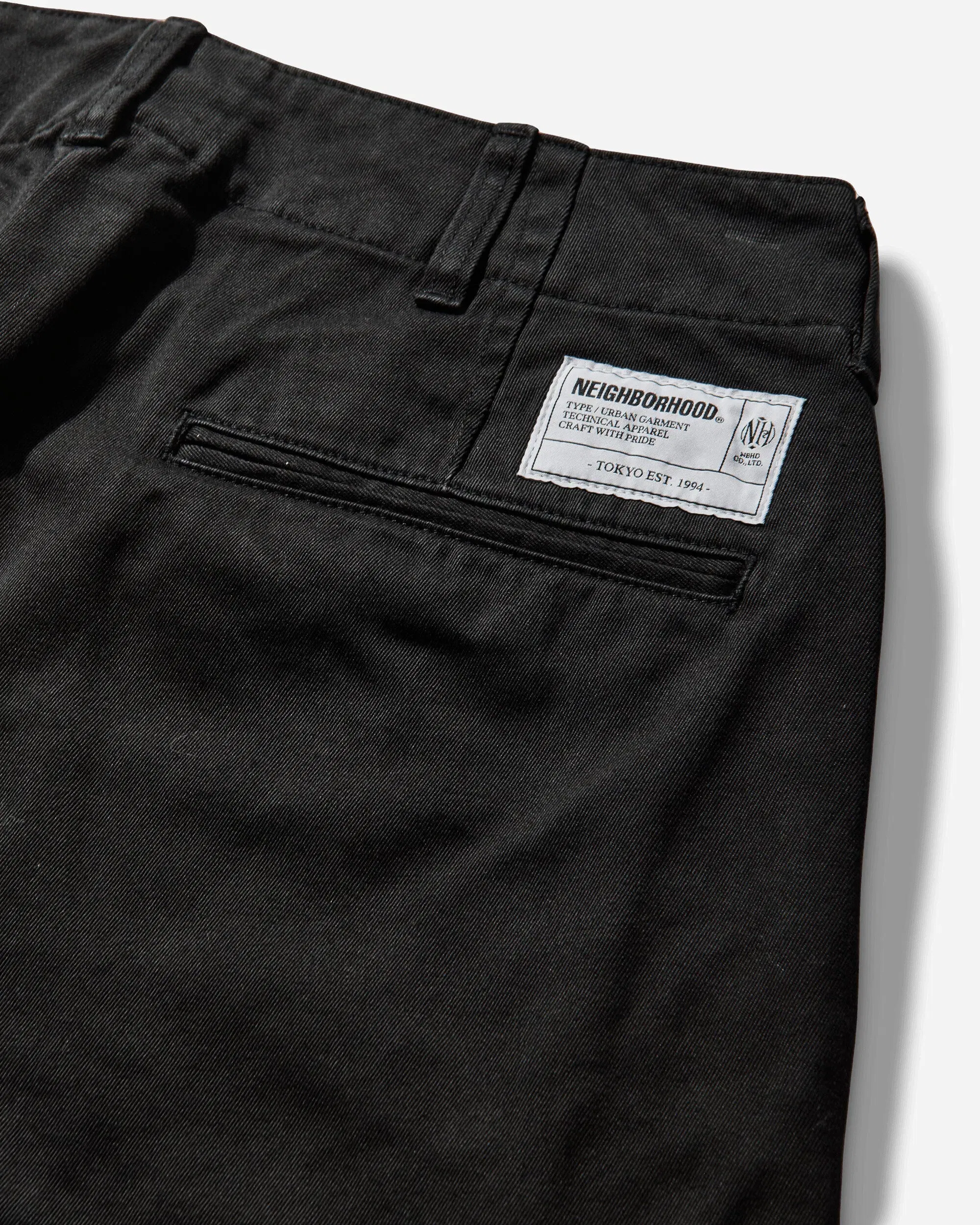 Neighborhood Men's Classic Chino Pants Black