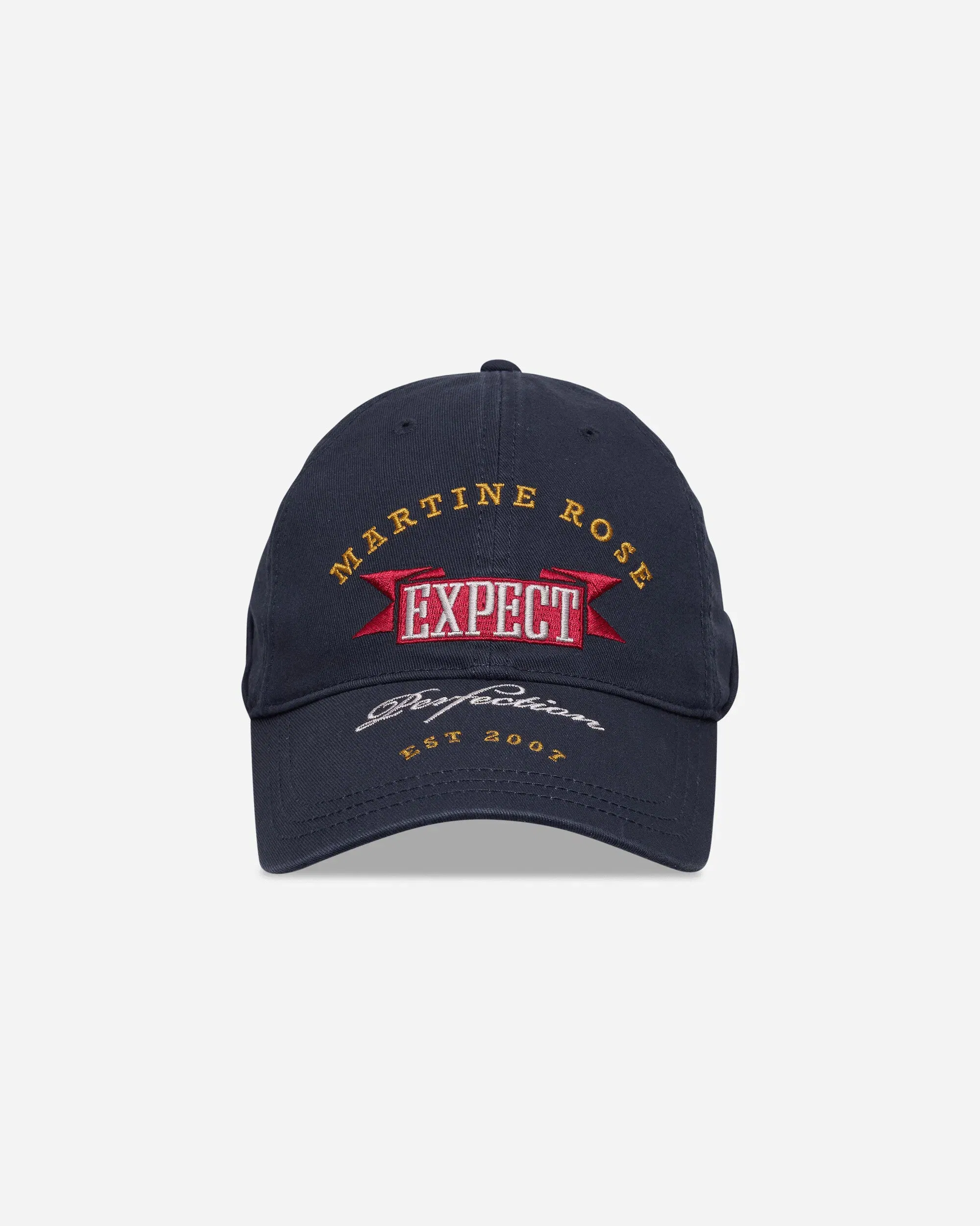 Martine Rose Roll Back Cap Blue Navy