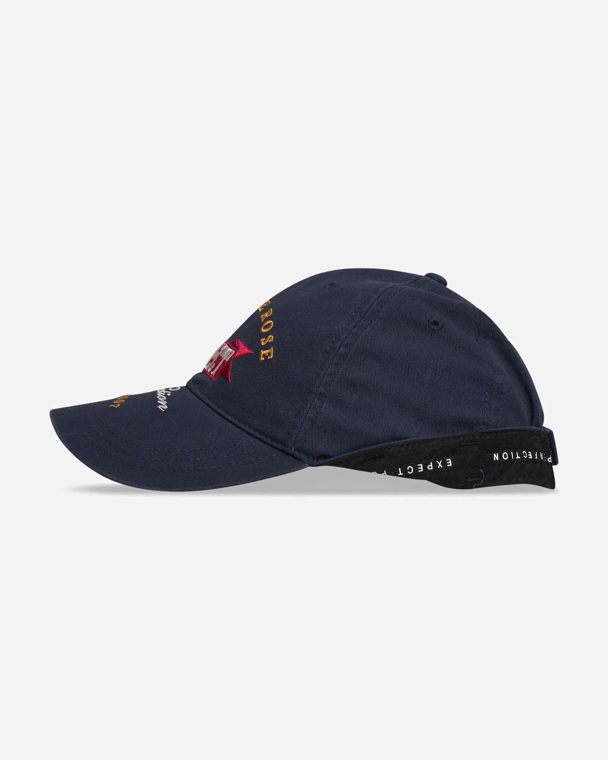 Martine Rose Roll Back Cap Blue Navy