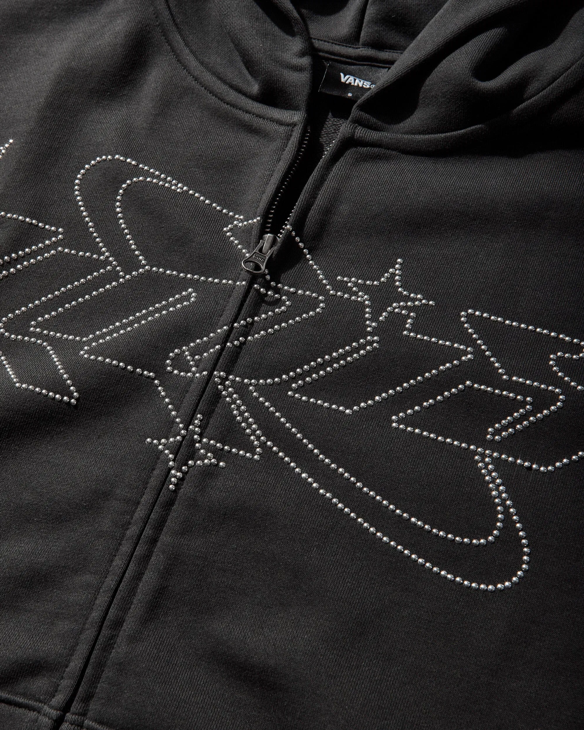 Vans Women's Y2K Star Zip Hoodie Black
