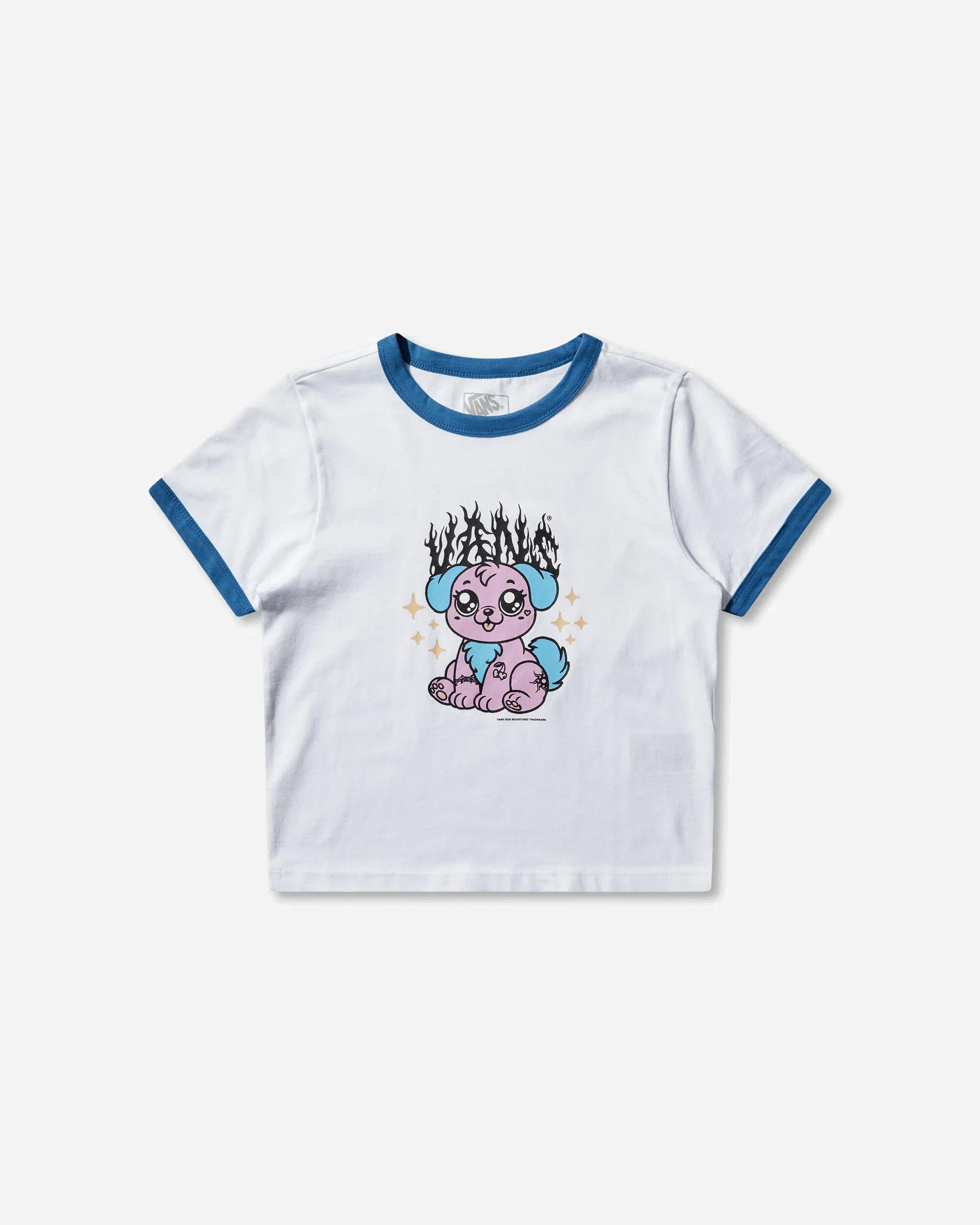 Vans Women's Puppy Ringer Tee White