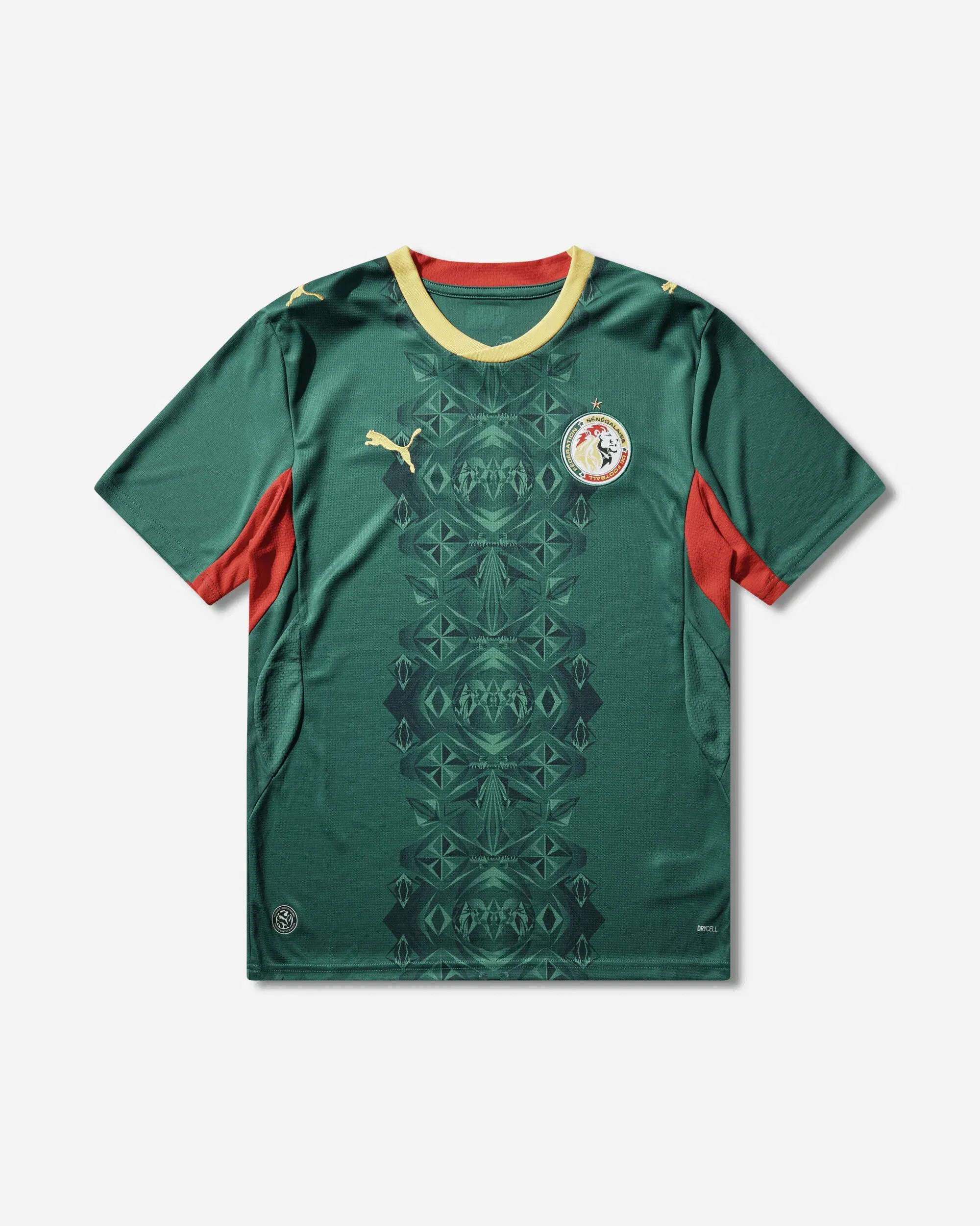 Puma Men's Senegal 2026 Away Jersey Wild Green / Red