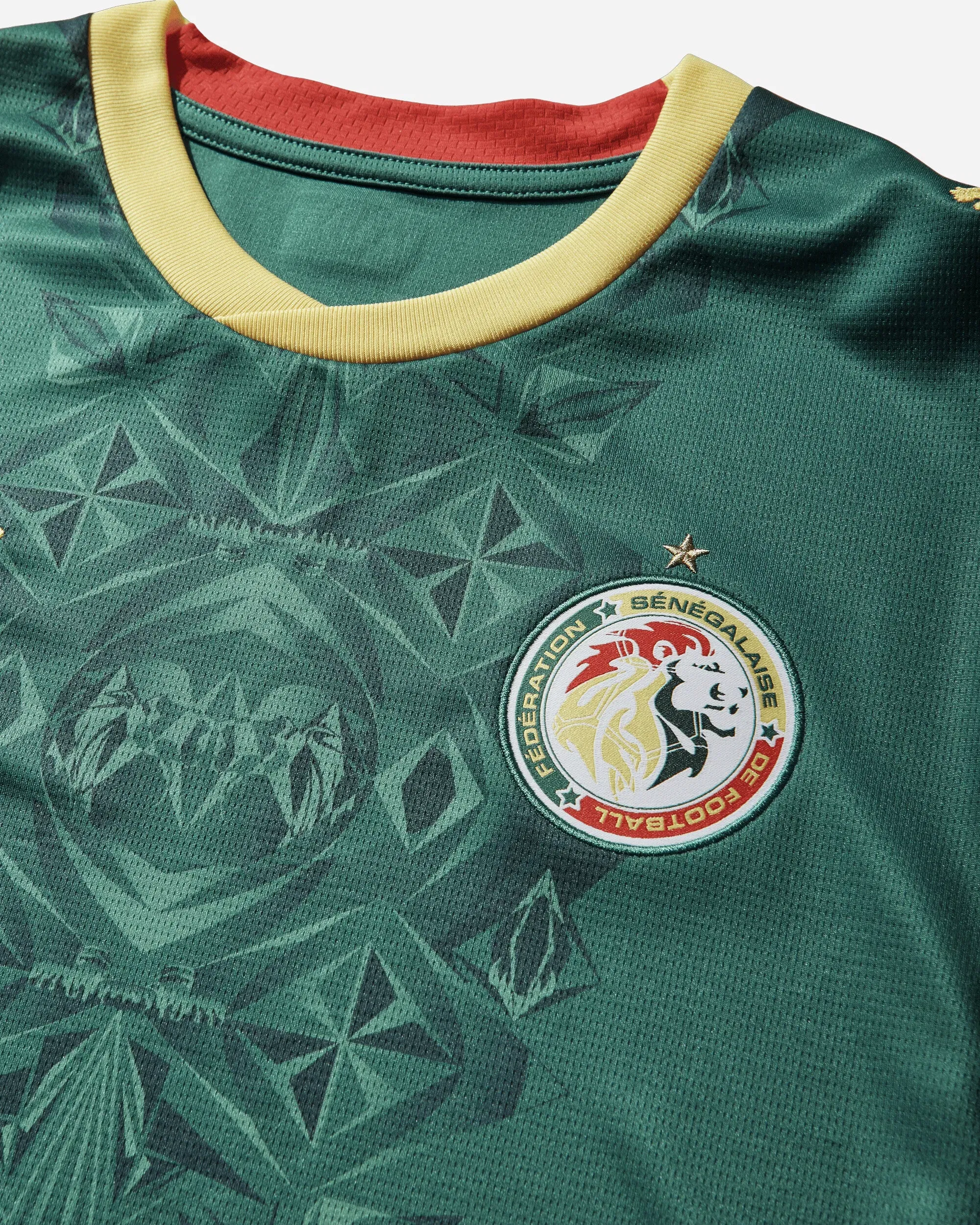 Puma Men's Senegal 2026 Away Jersey Wild Green / Red