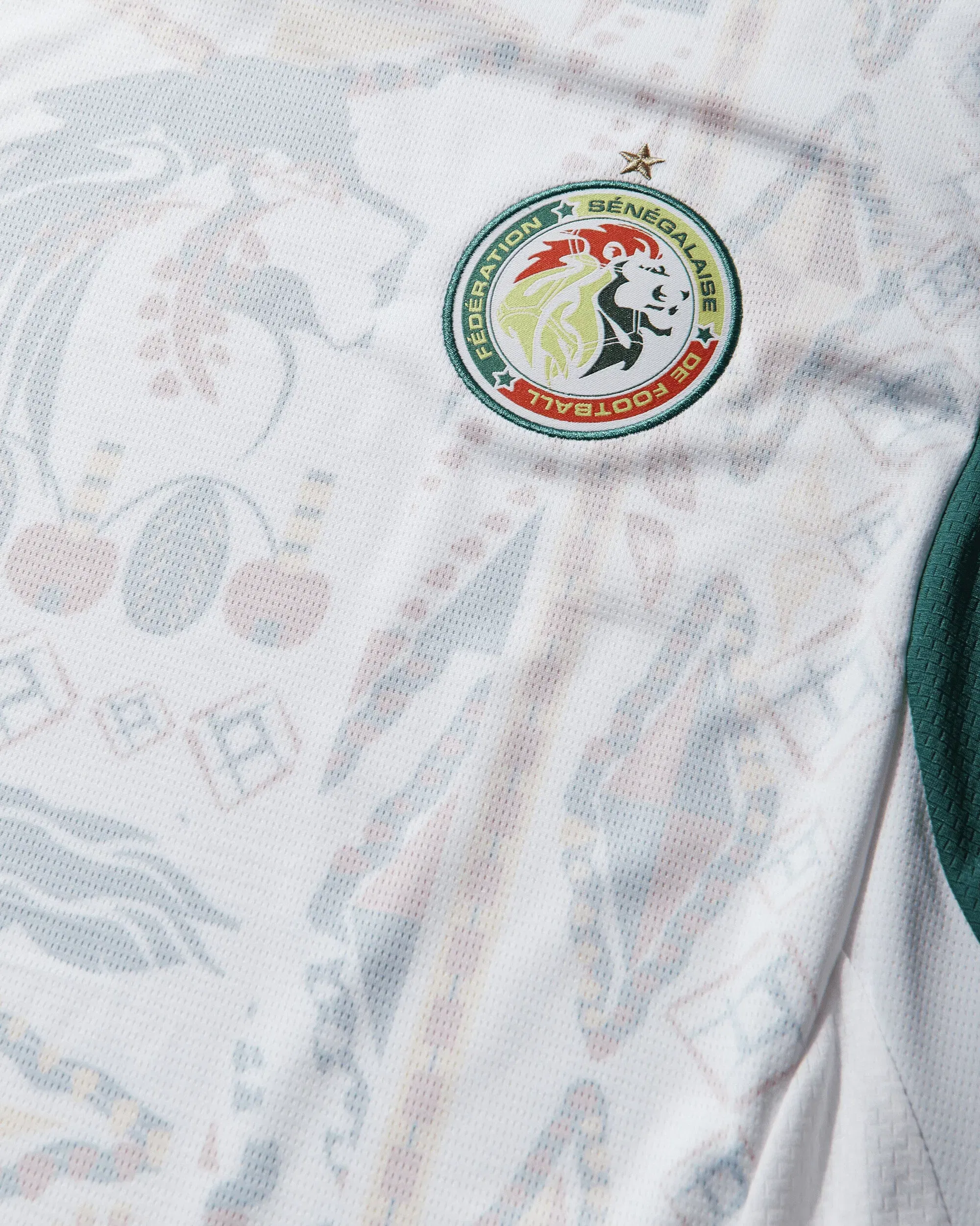 Puma Men's Senegal 2026 Home Jersey White / Wild Green