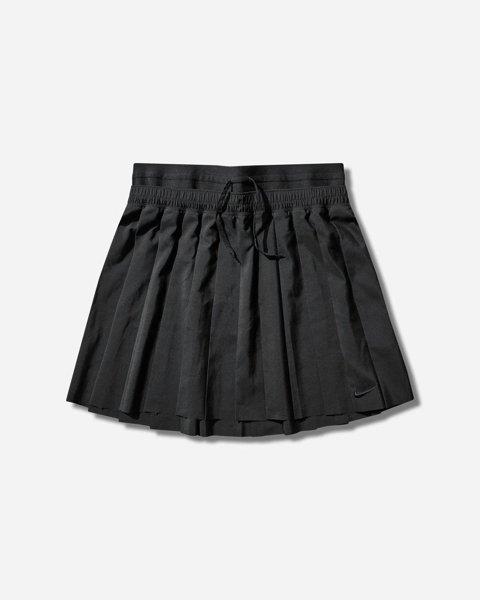 Nike Women's Mid-Rise Pleated Skirt Black