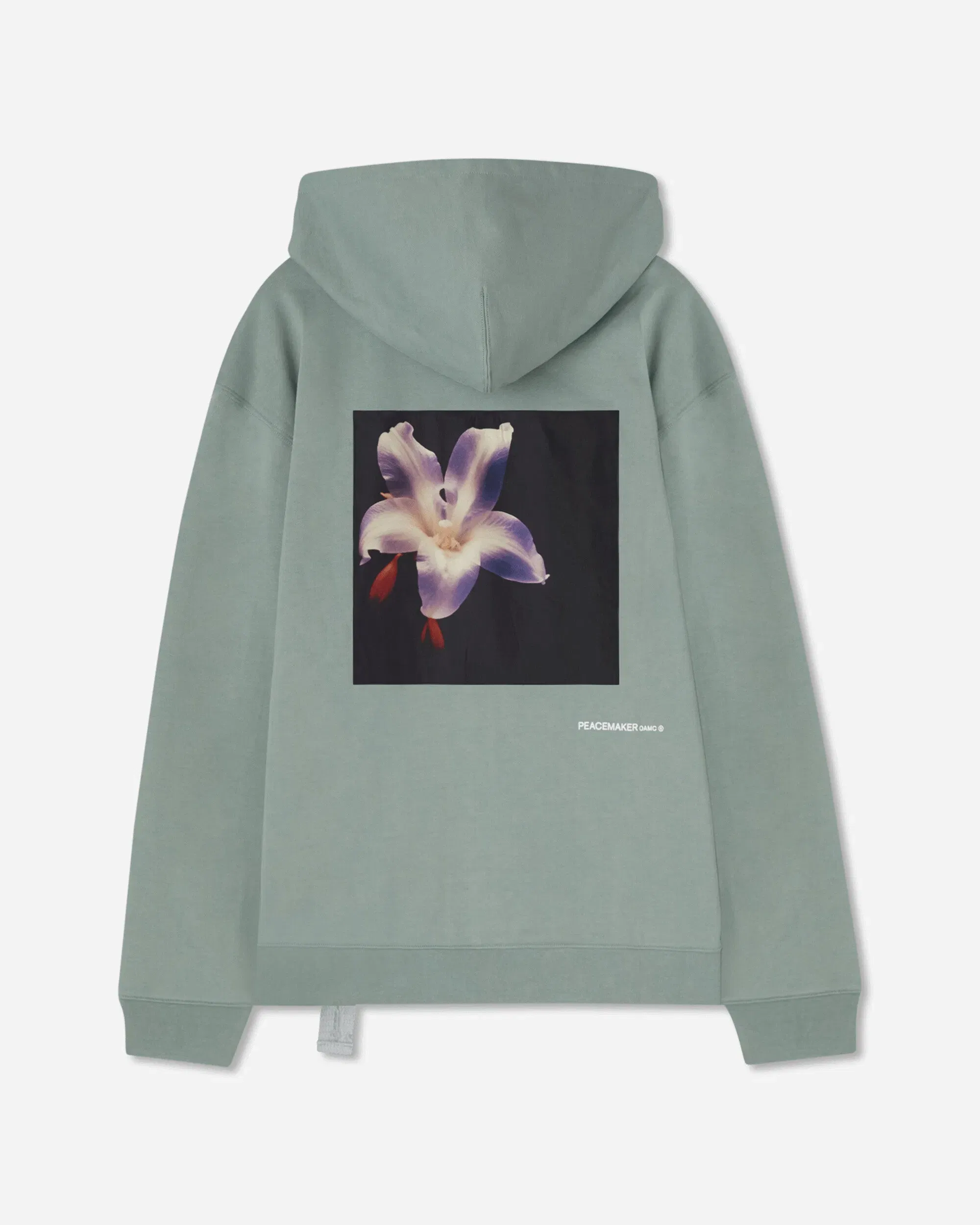 OAMC Peacemaker Men's Flower Loose Fit Hoodie Sage Green