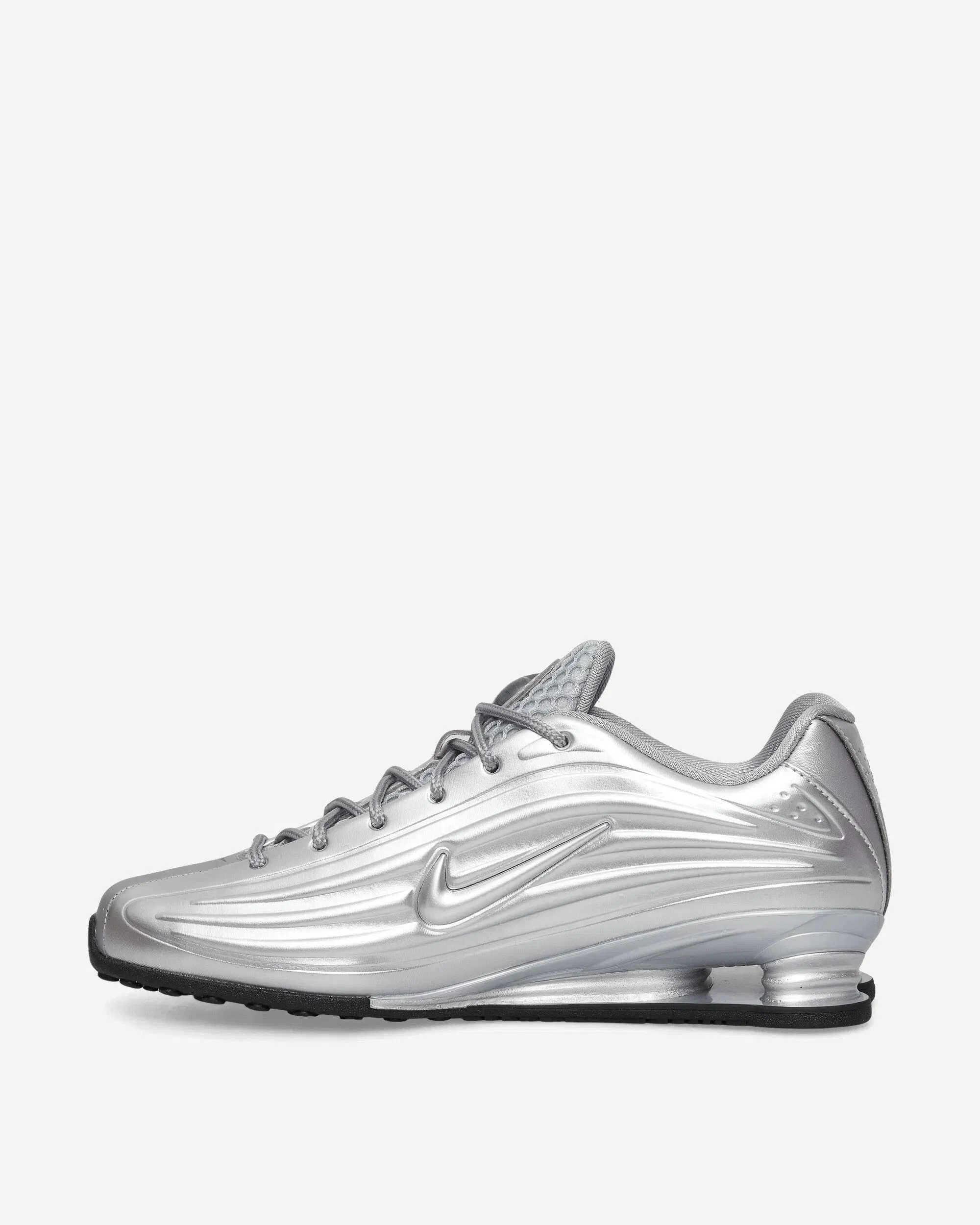 Nike Women's Shox Z Sneakers Metallic Silver / Black