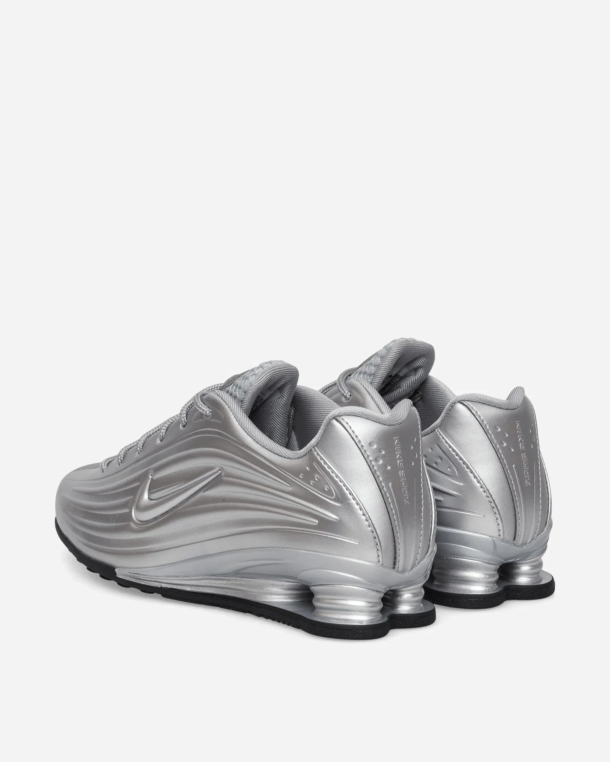 Nike Women's Shox Z Sneakers Metallic Silver / Black
