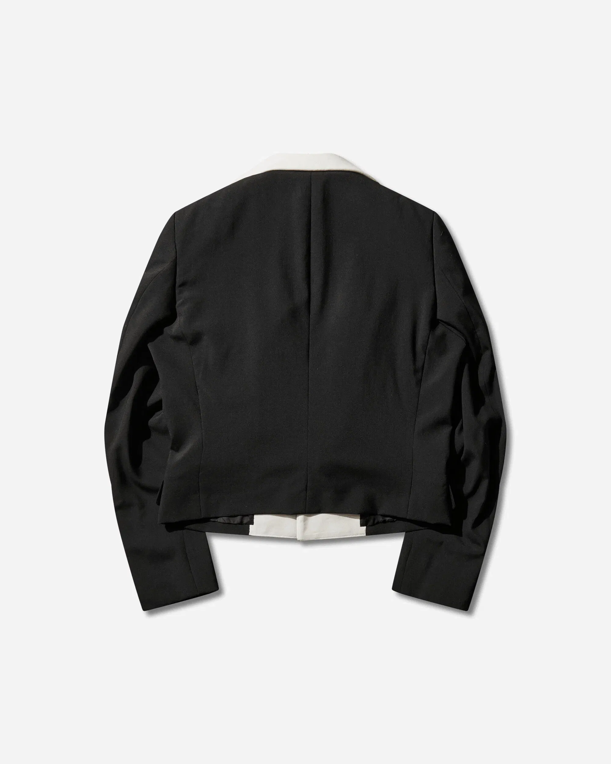 Comme Des Garçons Homme Plus Men's Double-Lapels Blazer Black / Natural