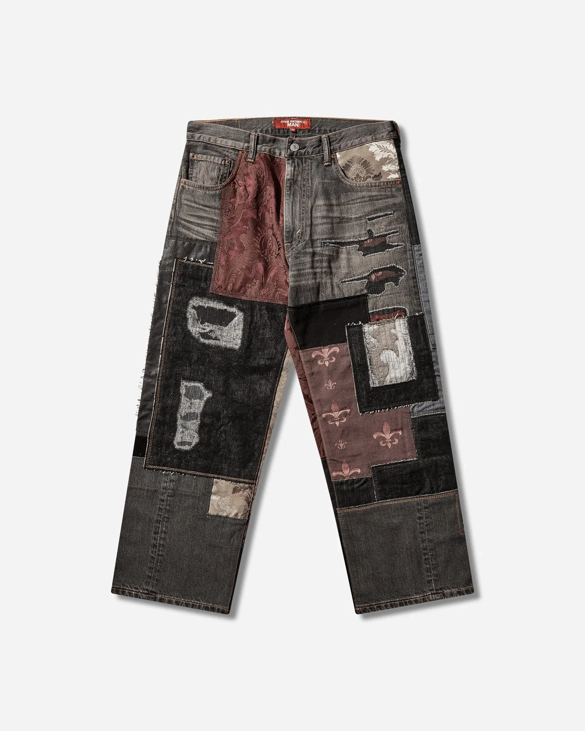 Junya Watanabe MAN Men's Levi’s Patchwork Denim Pants Black