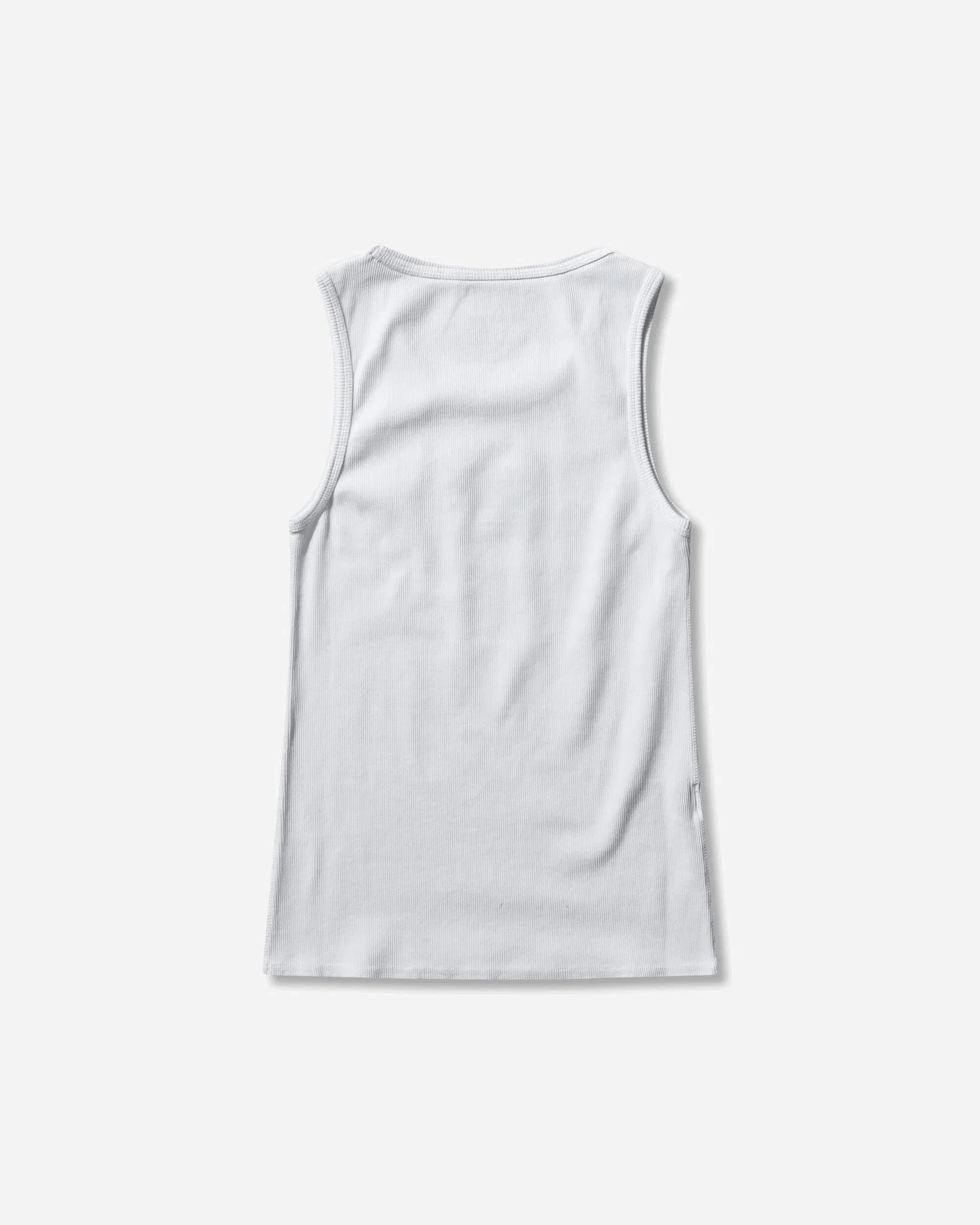 Martine Rose Ribbed Tank Top White