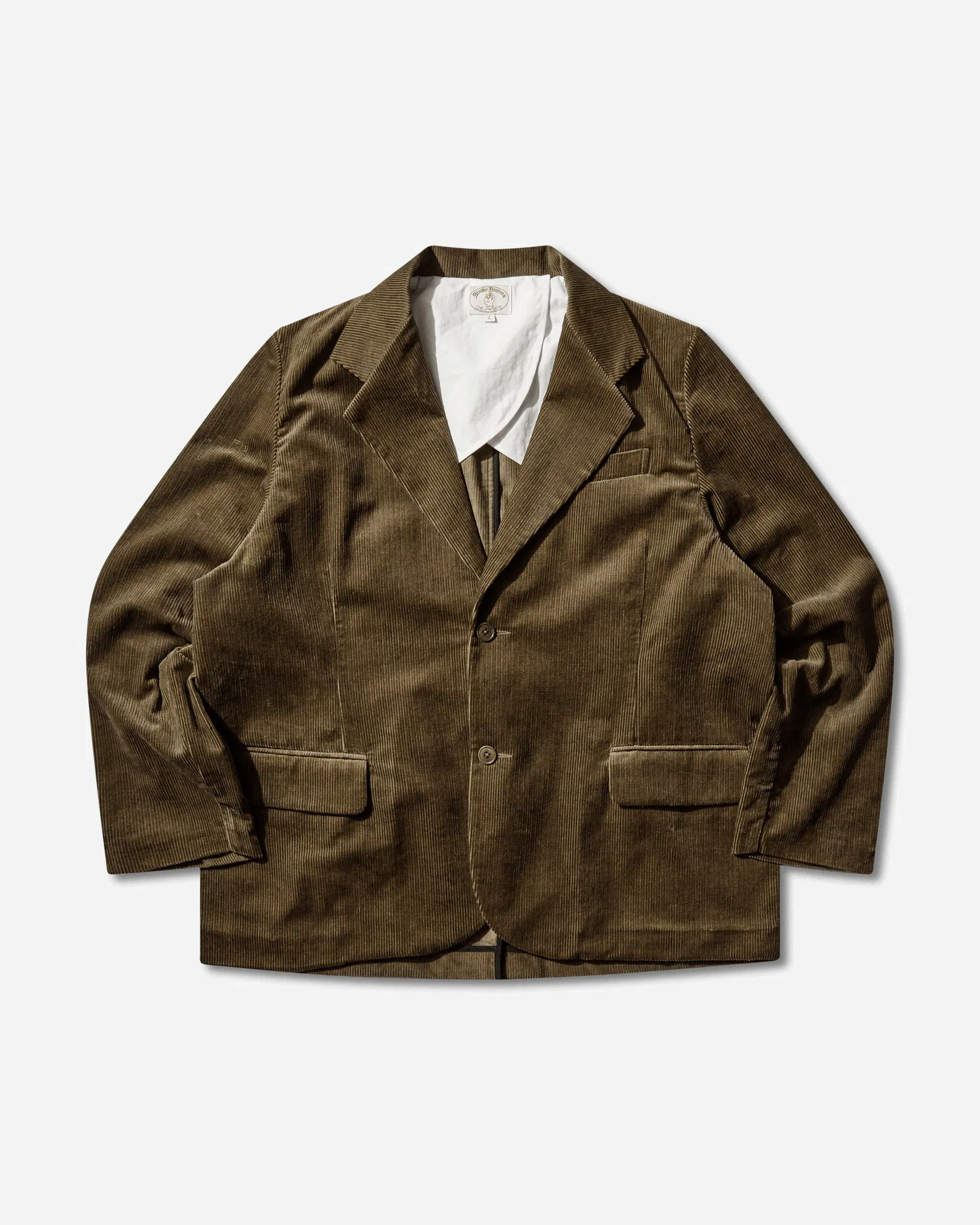 Brain Dead Brooks Brothers California Suit Jacket Brown