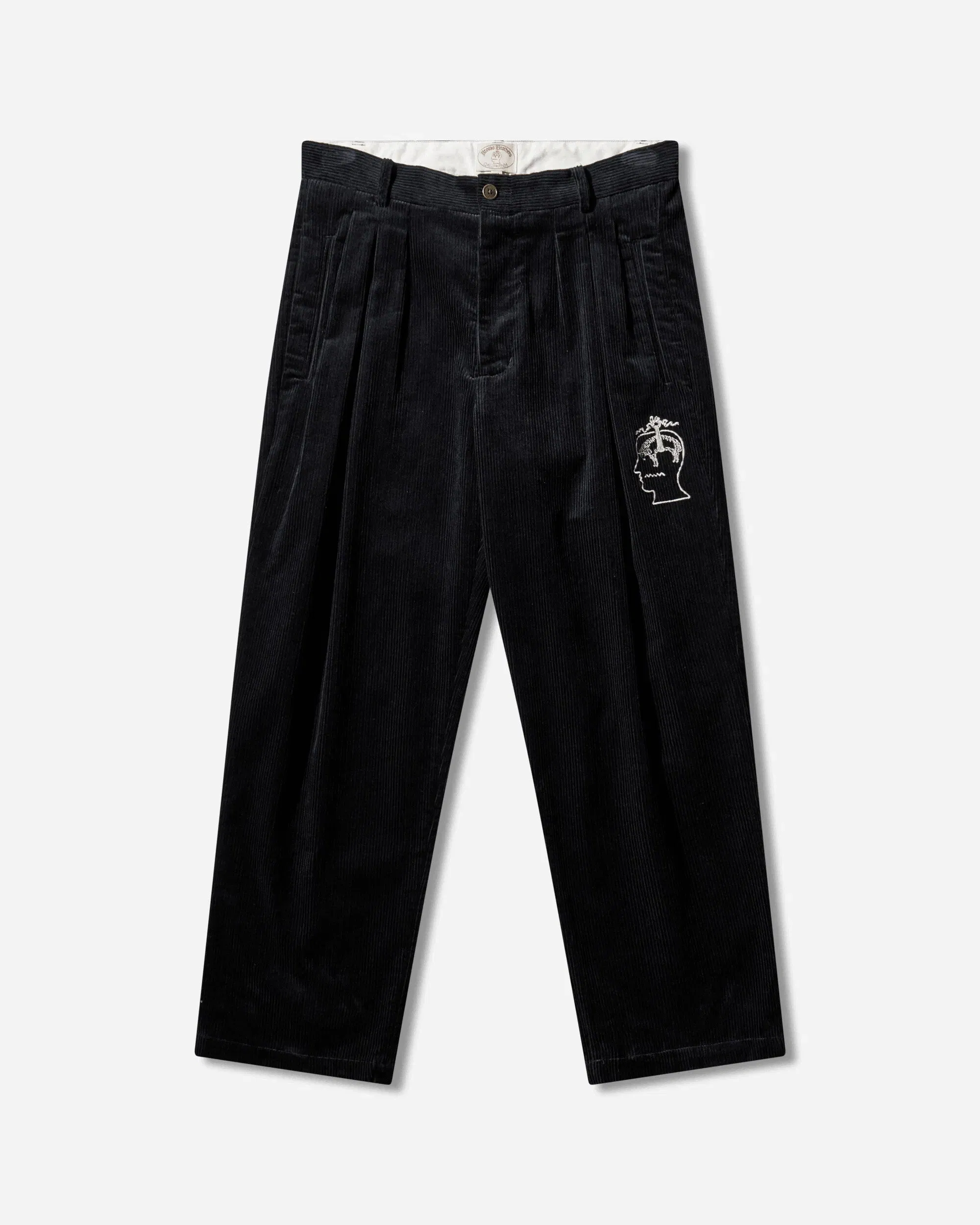 Brain Dead Brooks Brothers California Pleated Corduroy Trousers Midnight Blue