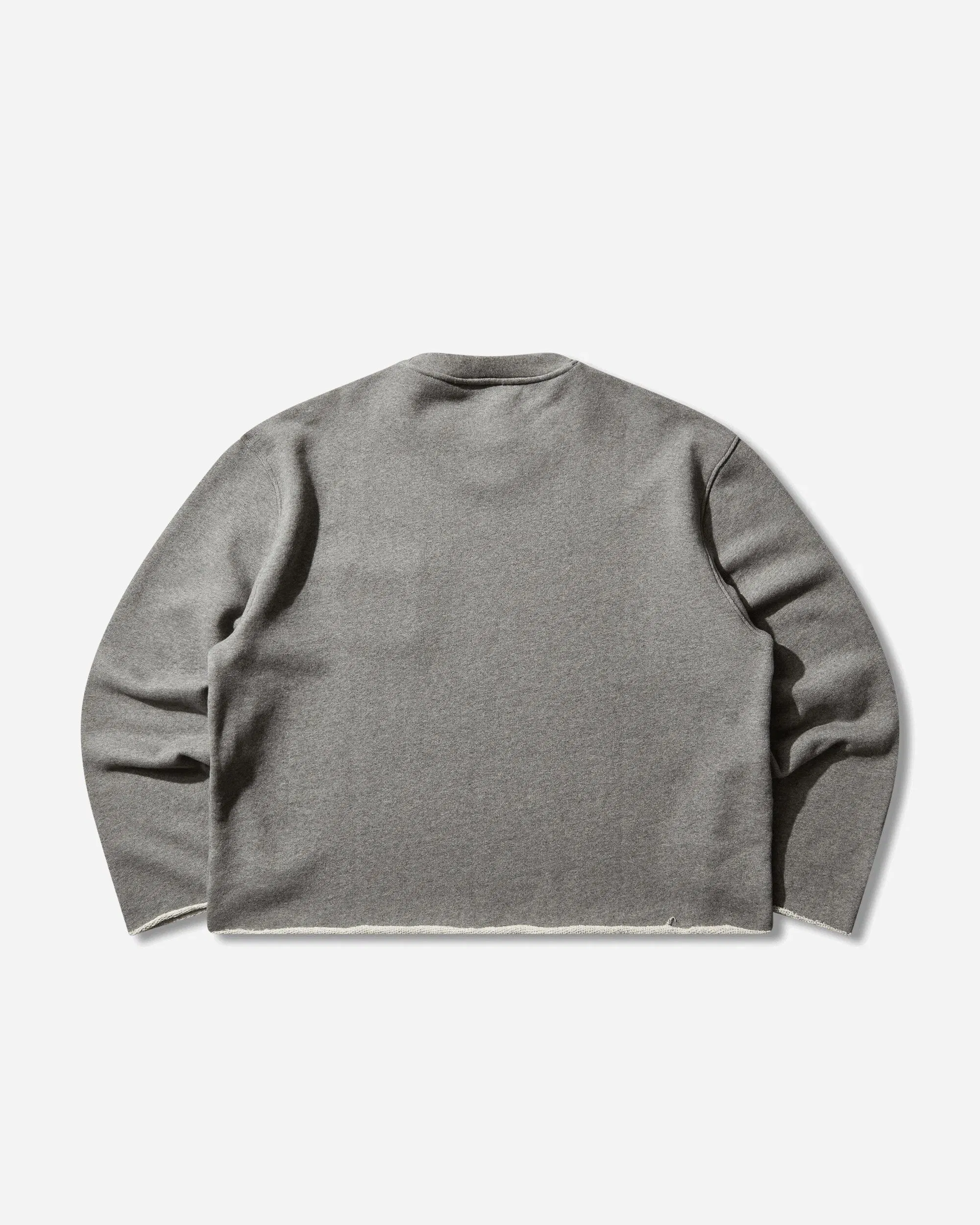 Brain Dead Boxy French Terry Sweatshirt Heather Grey