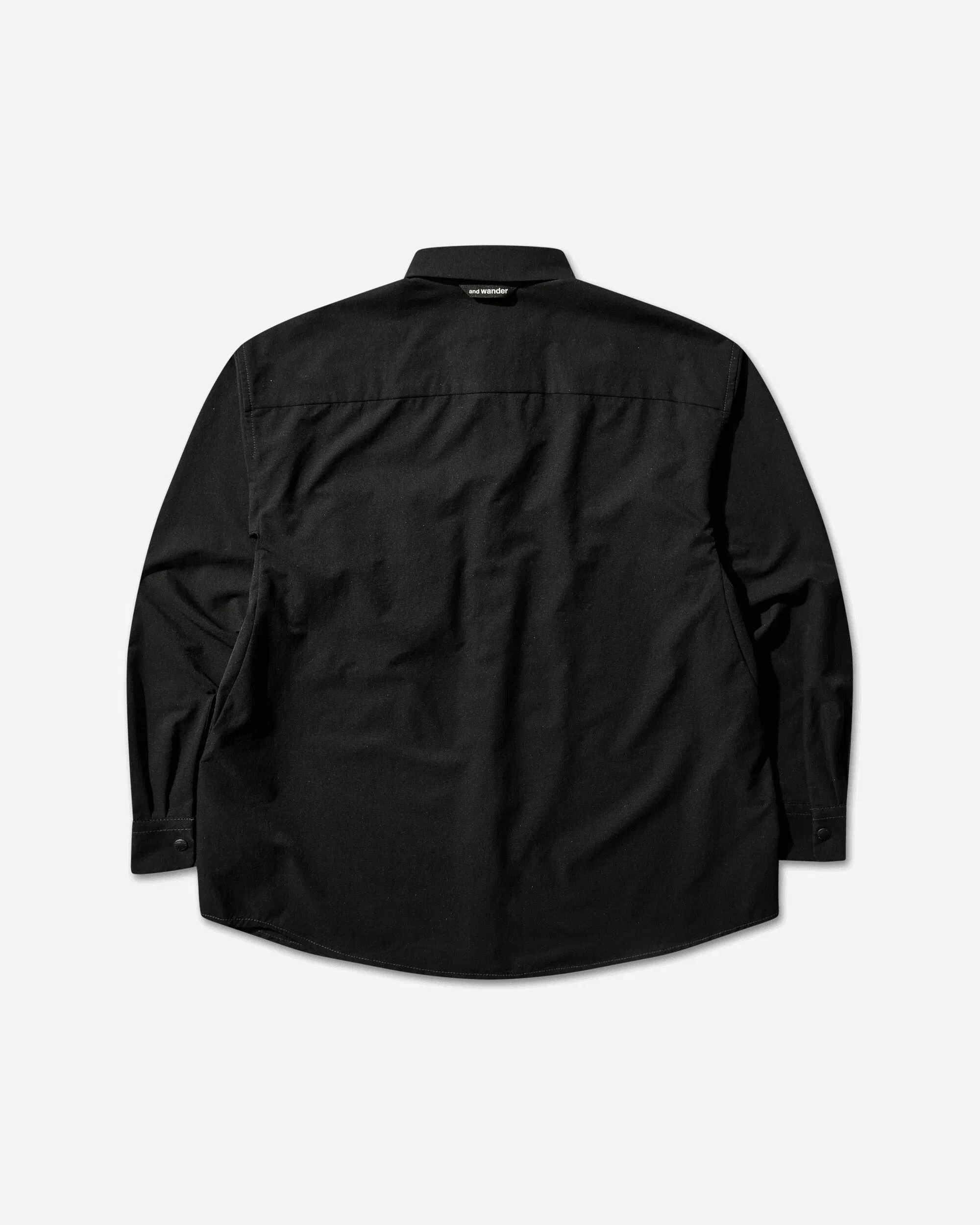 and Wander Men's Dry Breathable Longsleeve Shirt Black