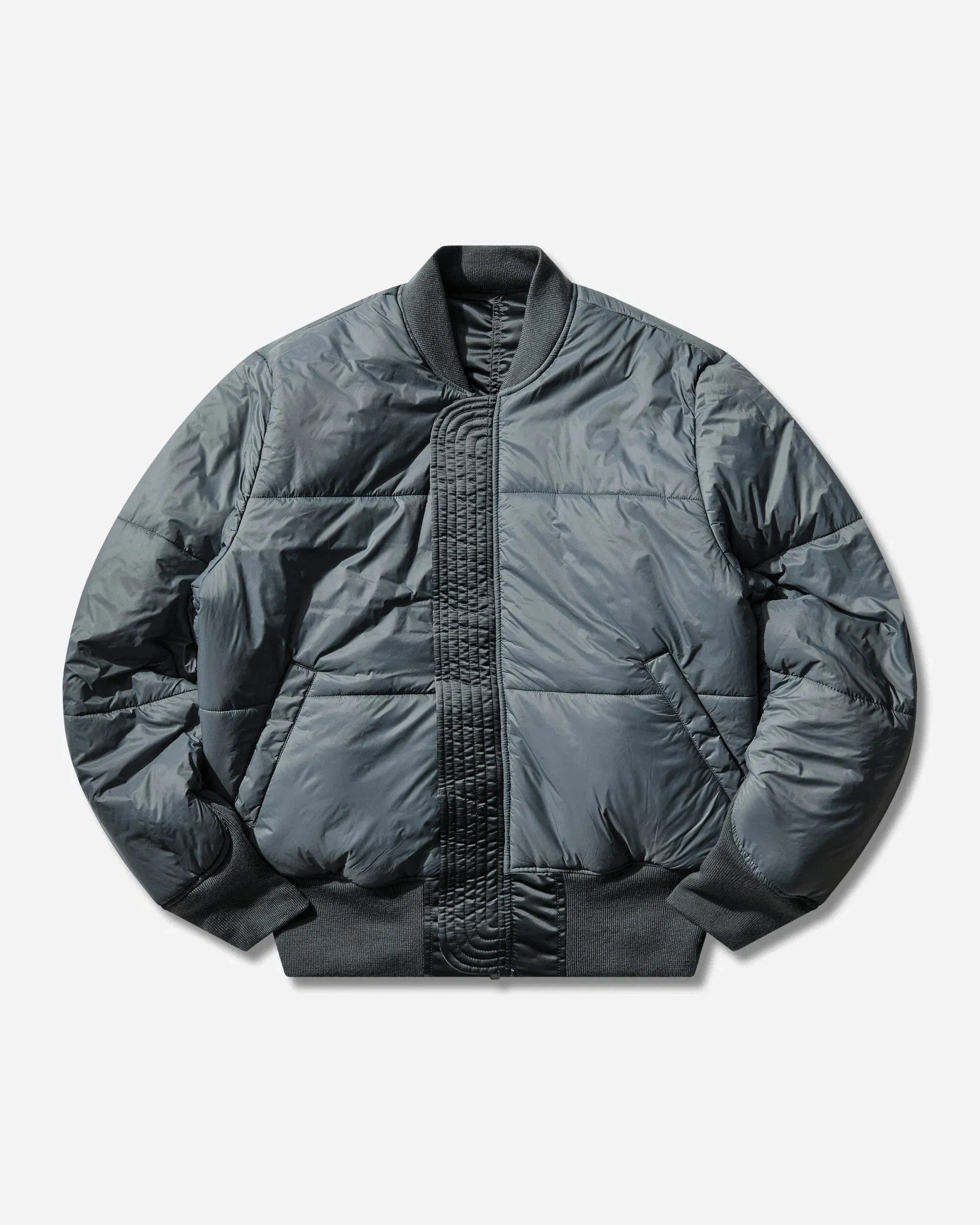 Alpha Industries Men's MA-1 Base Flight Bomber Jacket Denim Blue