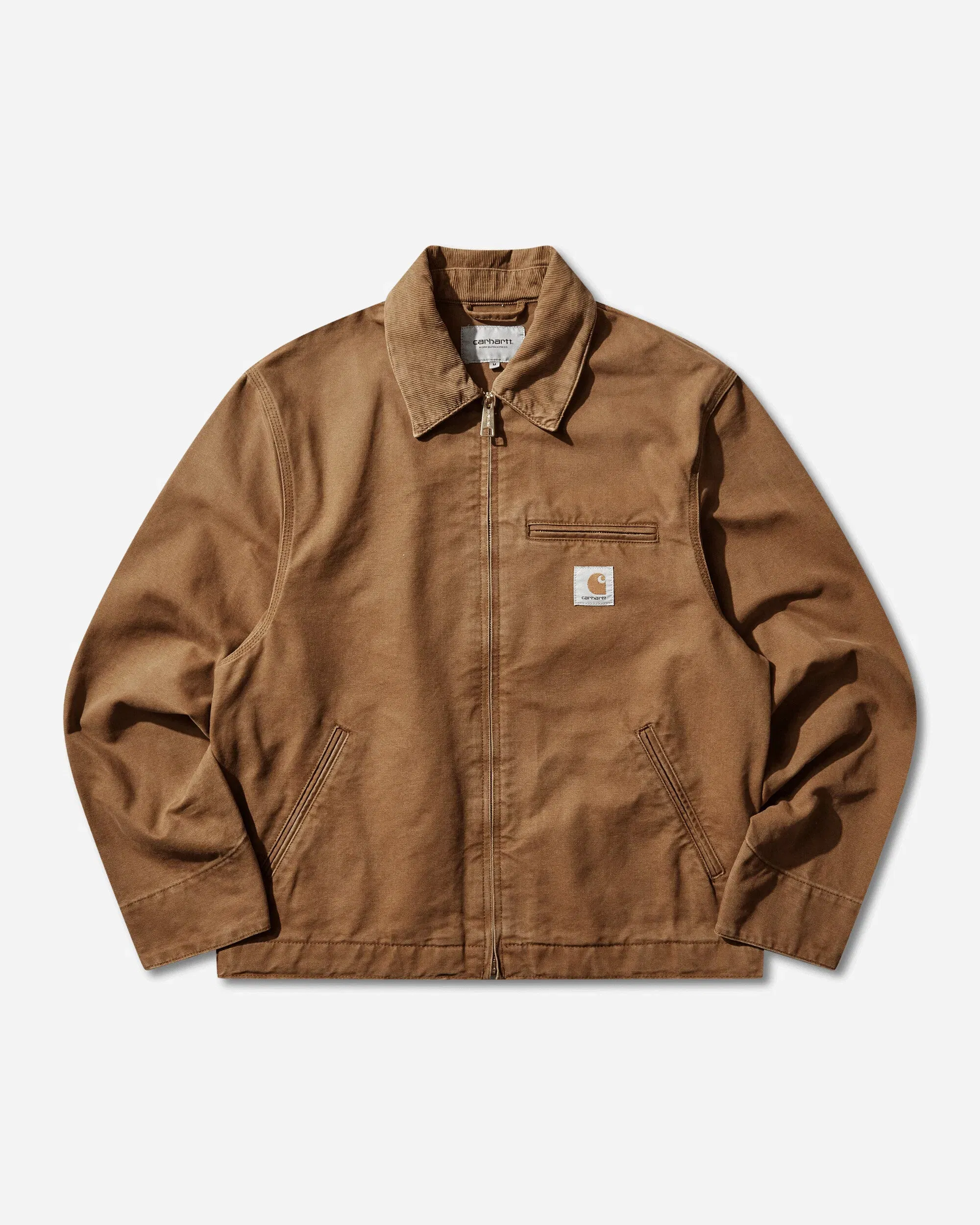Carhartt WIP Men's Detroit Jacket Hamilton Brown (Rinsed)