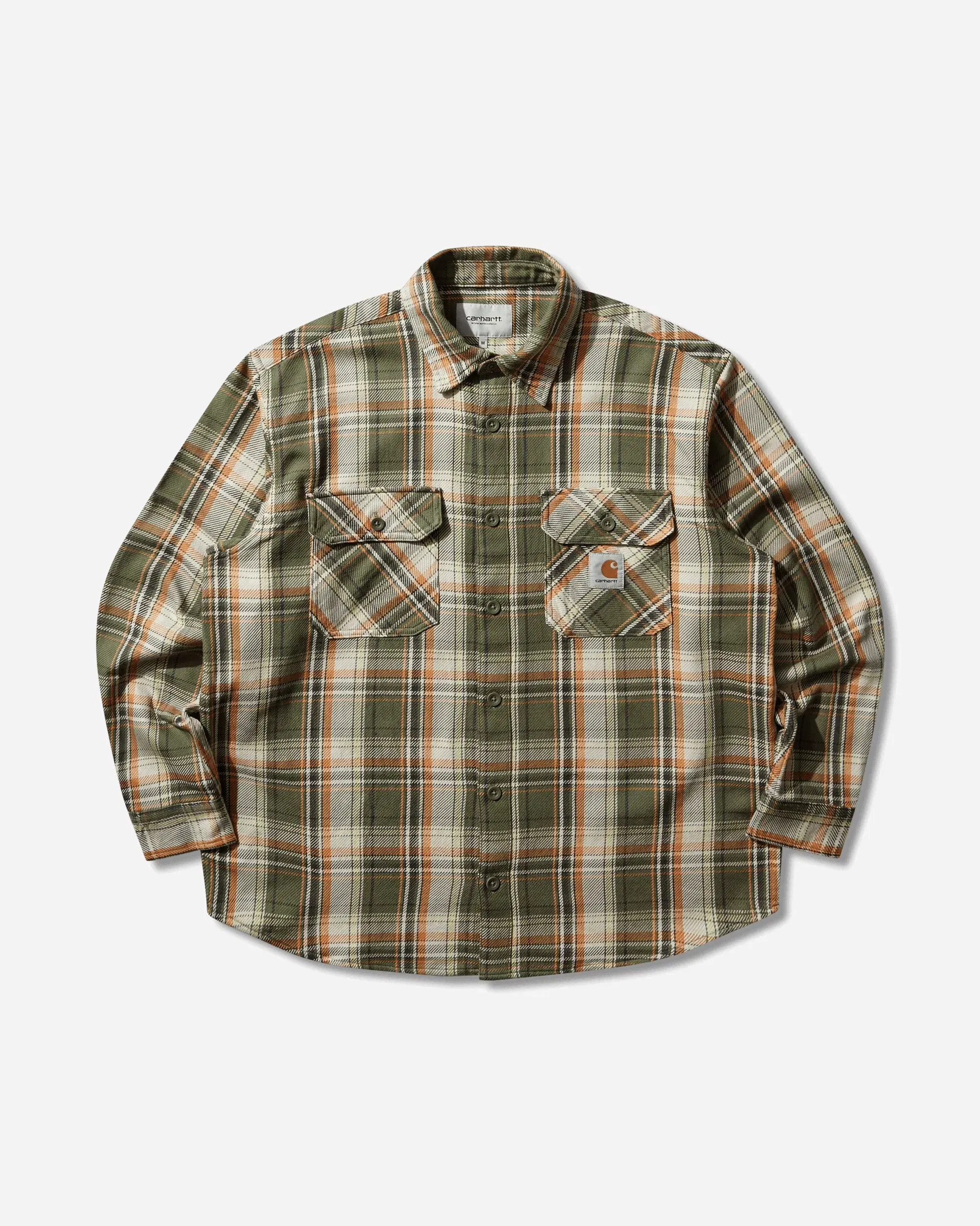 Carhartt WIP Men's Tunick Longsleeve Shirt Dollar Green