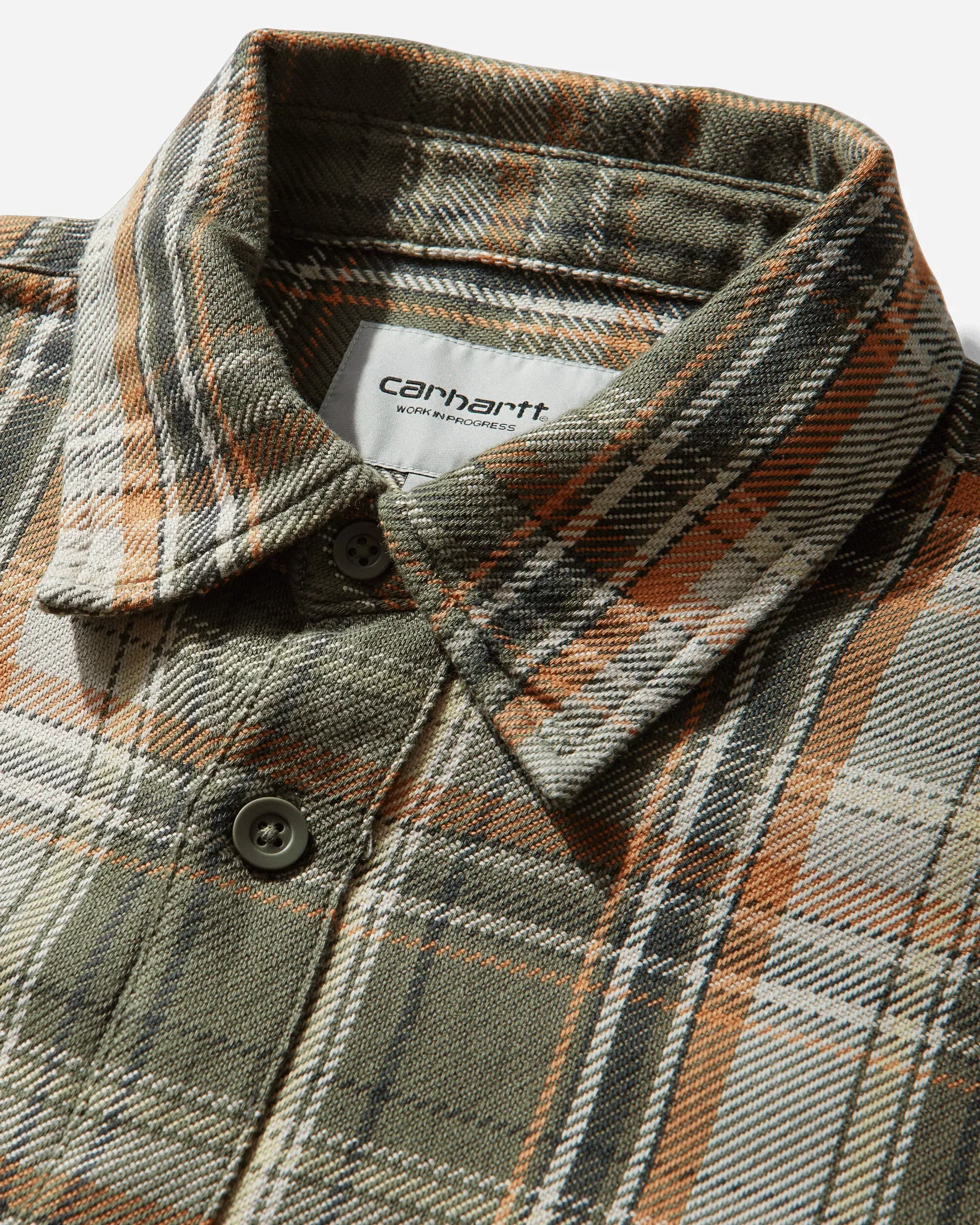 Carhartt WIP Men's Tunick Longsleeve Shirt Dollar Green
