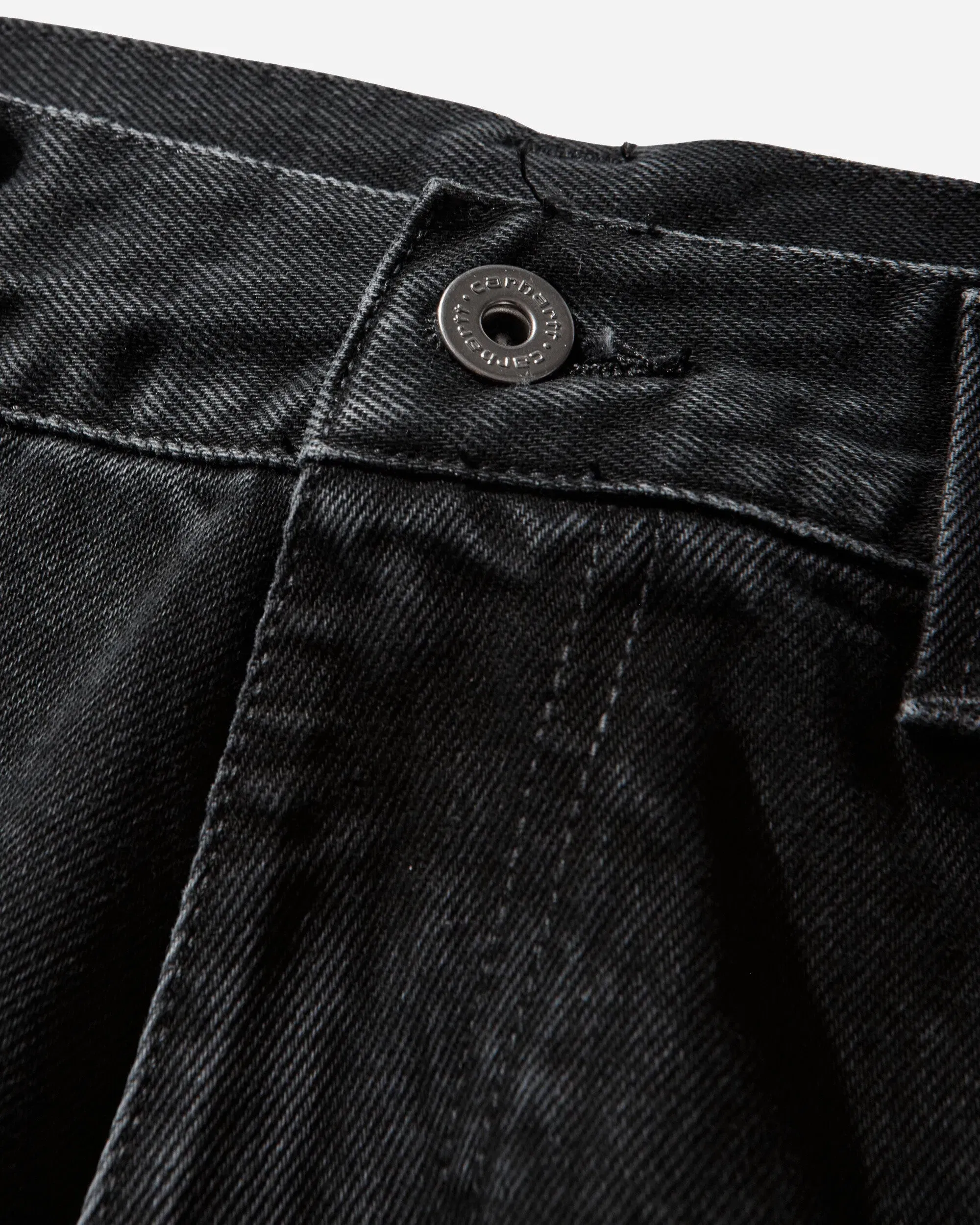 Carhartt WIP Men's Belmont Pants Black (Stone Washed)