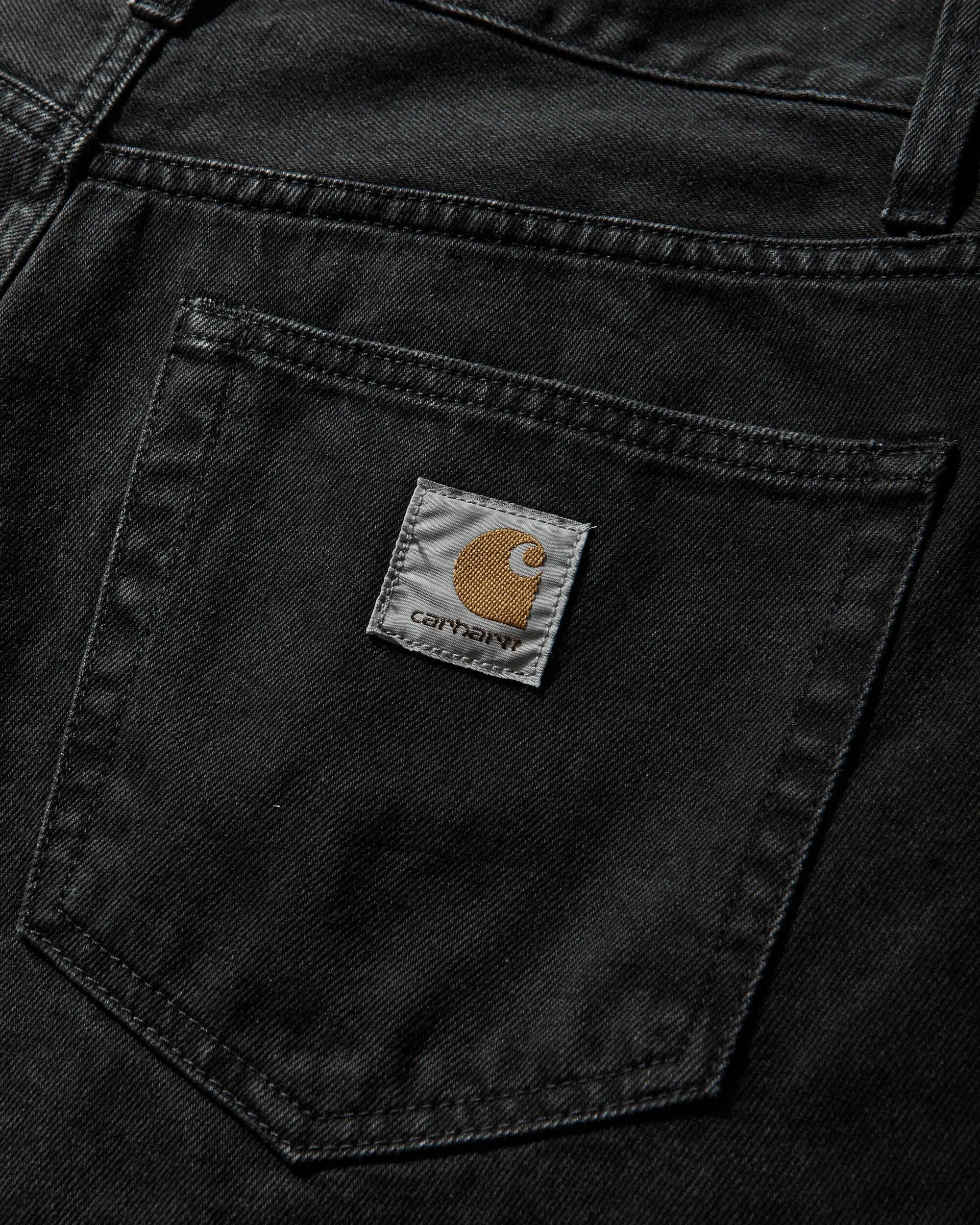 Carhartt WIP Men's Landon Shorts Black (Stone Washed)