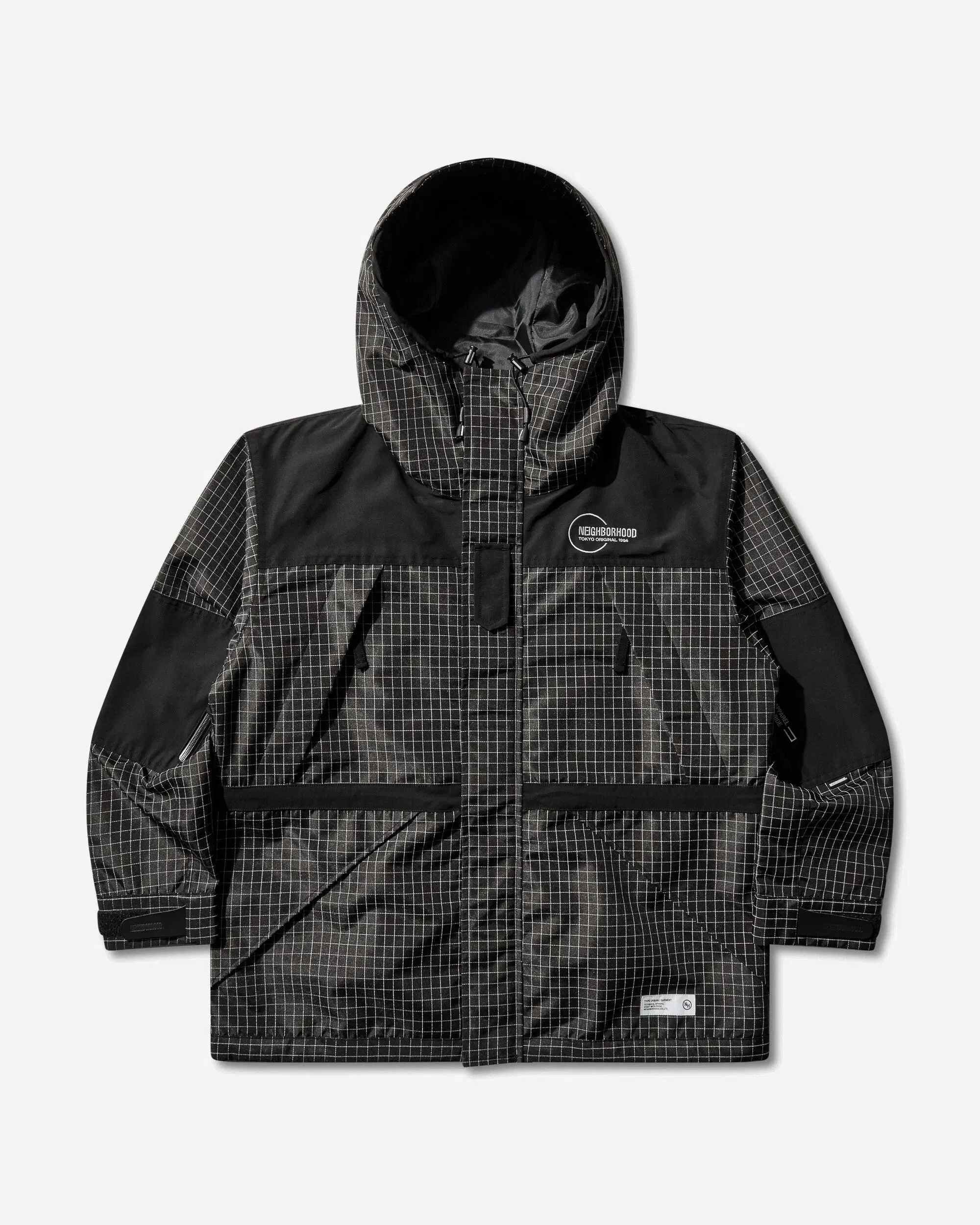 Neighborhood Men's Reflective MP Jacket Black