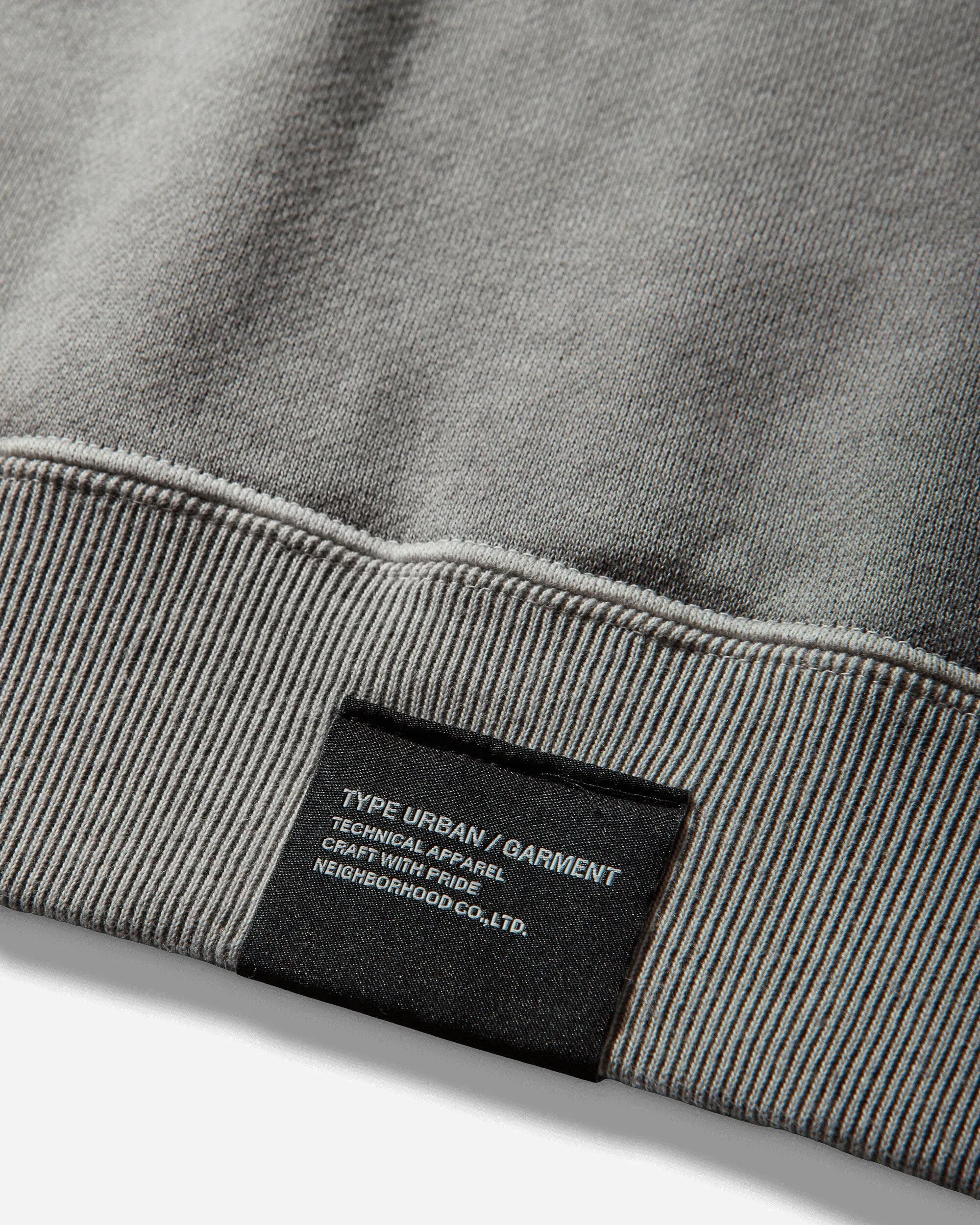 Neighborhood Men's Pigment Dyed Sweatshirt Grey