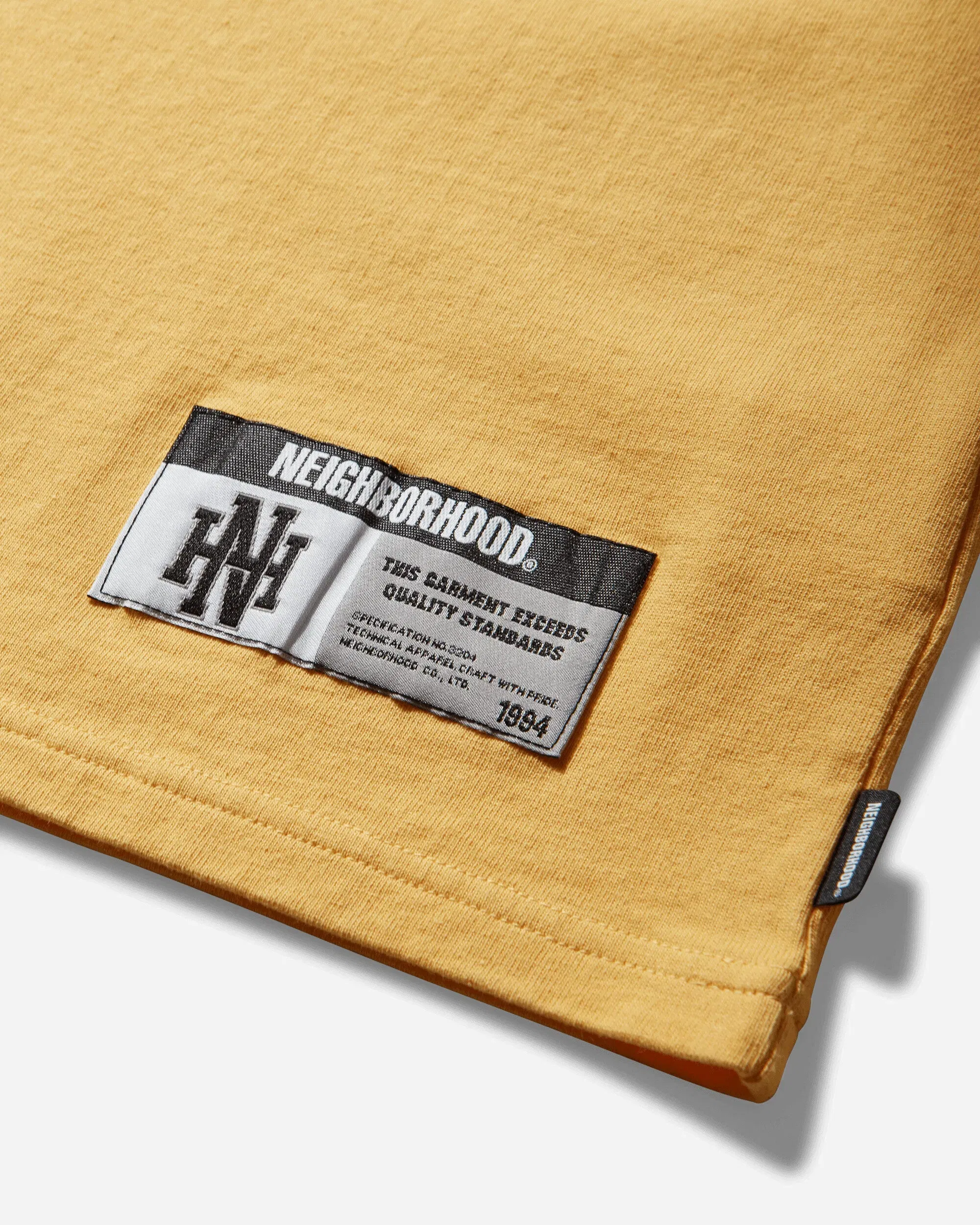 Neighborhood Men's Football Longsleeve Shirt Yellow