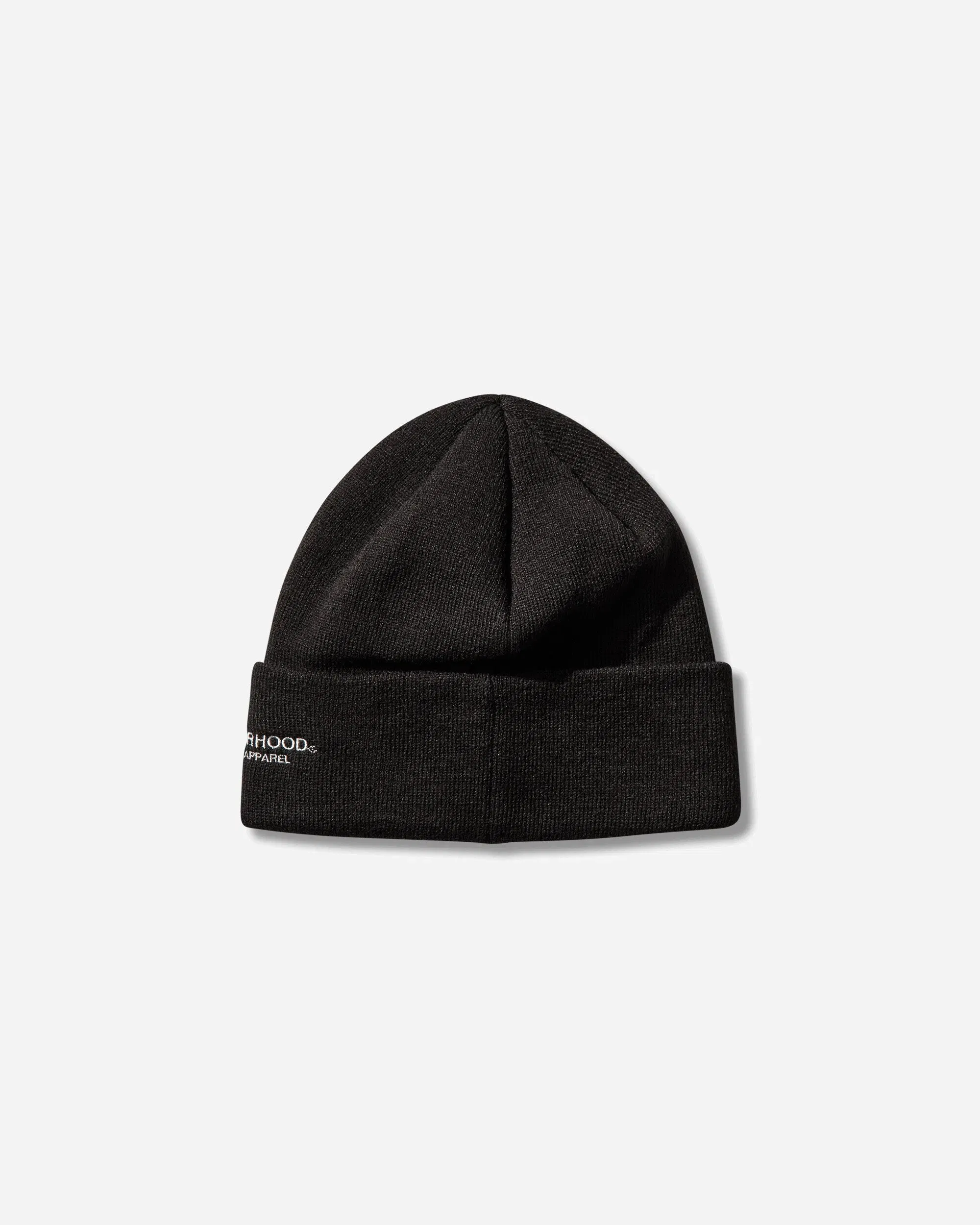 Neighborhood Logo Beanie Black