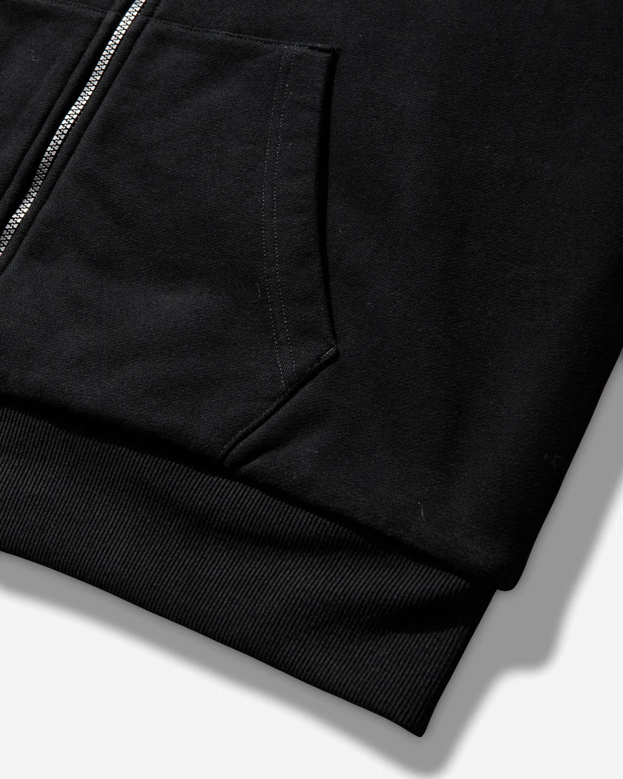 Matthew M. Williams Men's Double Layer Zip Up Hoodie Black