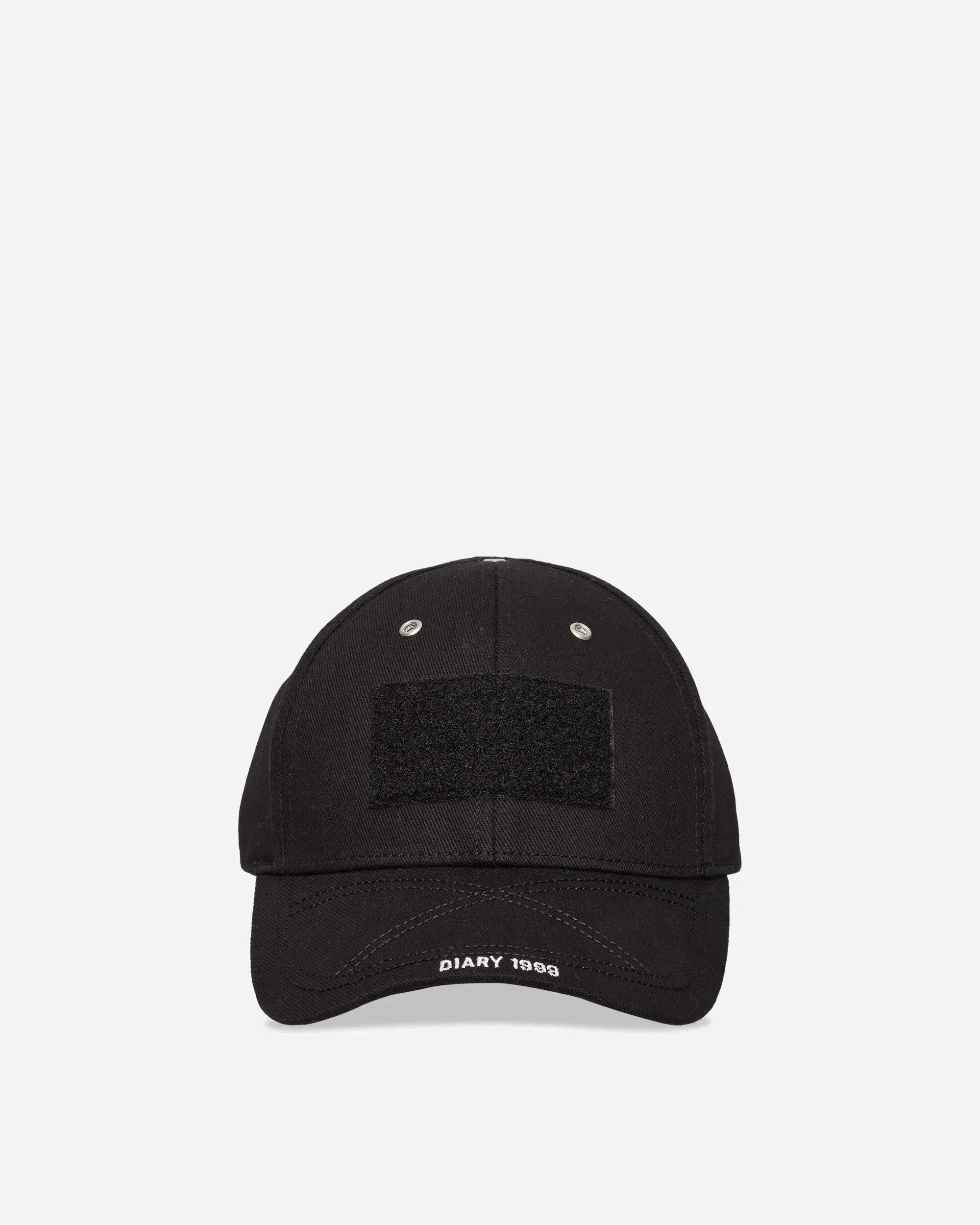 DIARY 1999 Eyelet Cap Black