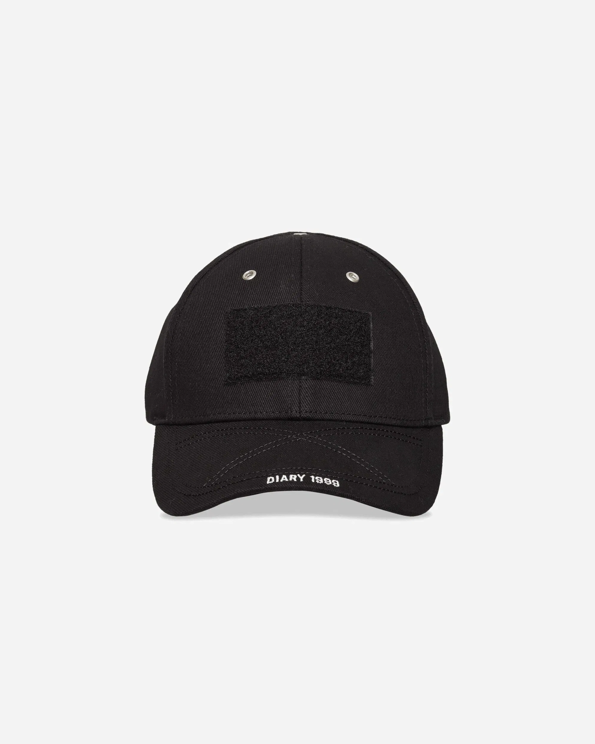 DIARY 1999 Eyelet Cap Black