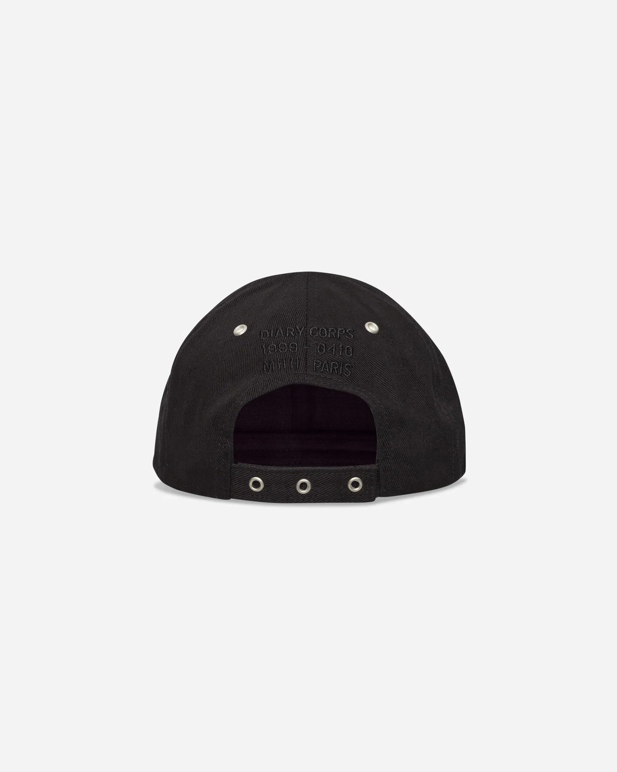 DIARY 1999 Eyelet Cap Black