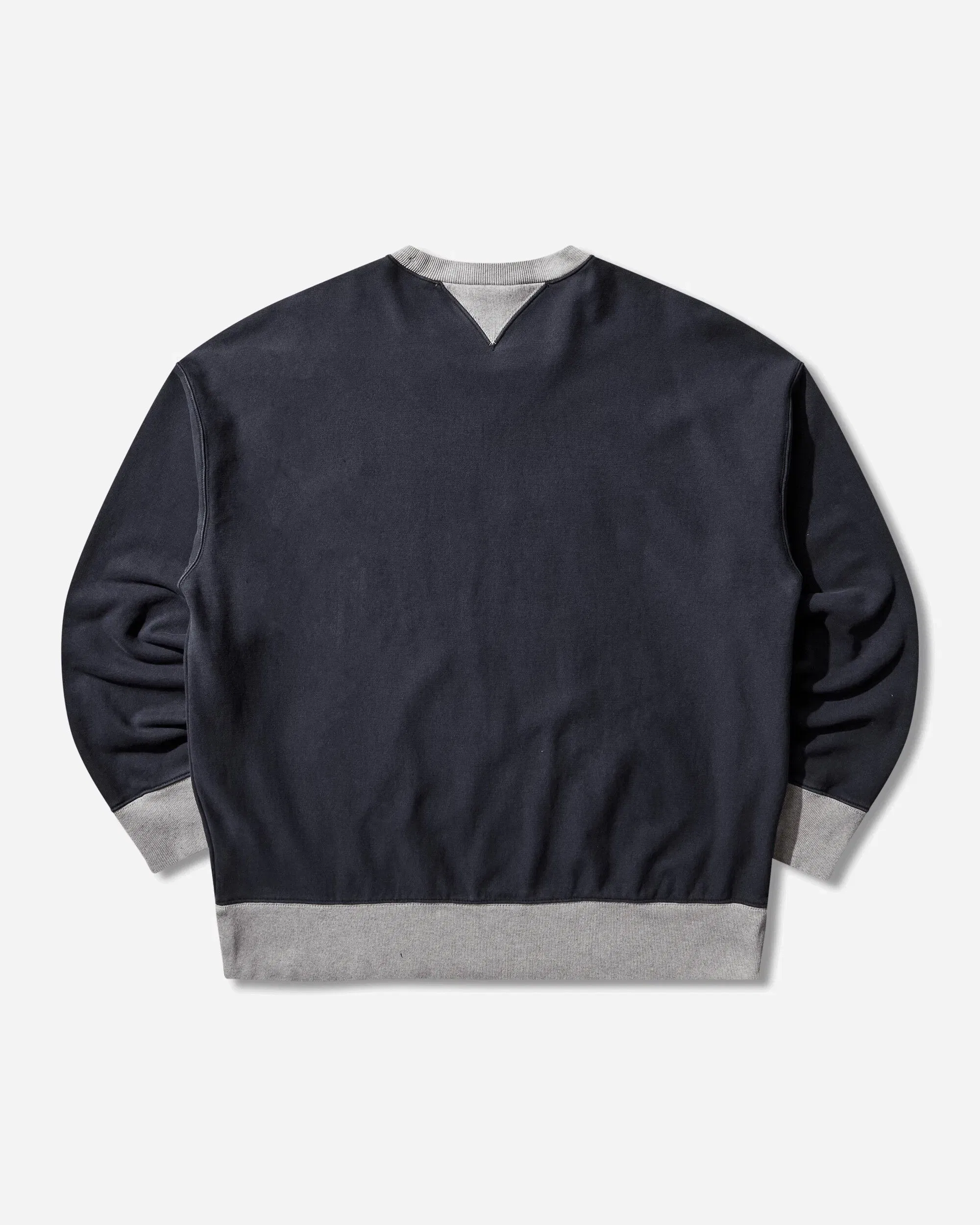 Champion Men's Time Capsule Reverse Wave Crewneck Sweatshirt Dark Blue