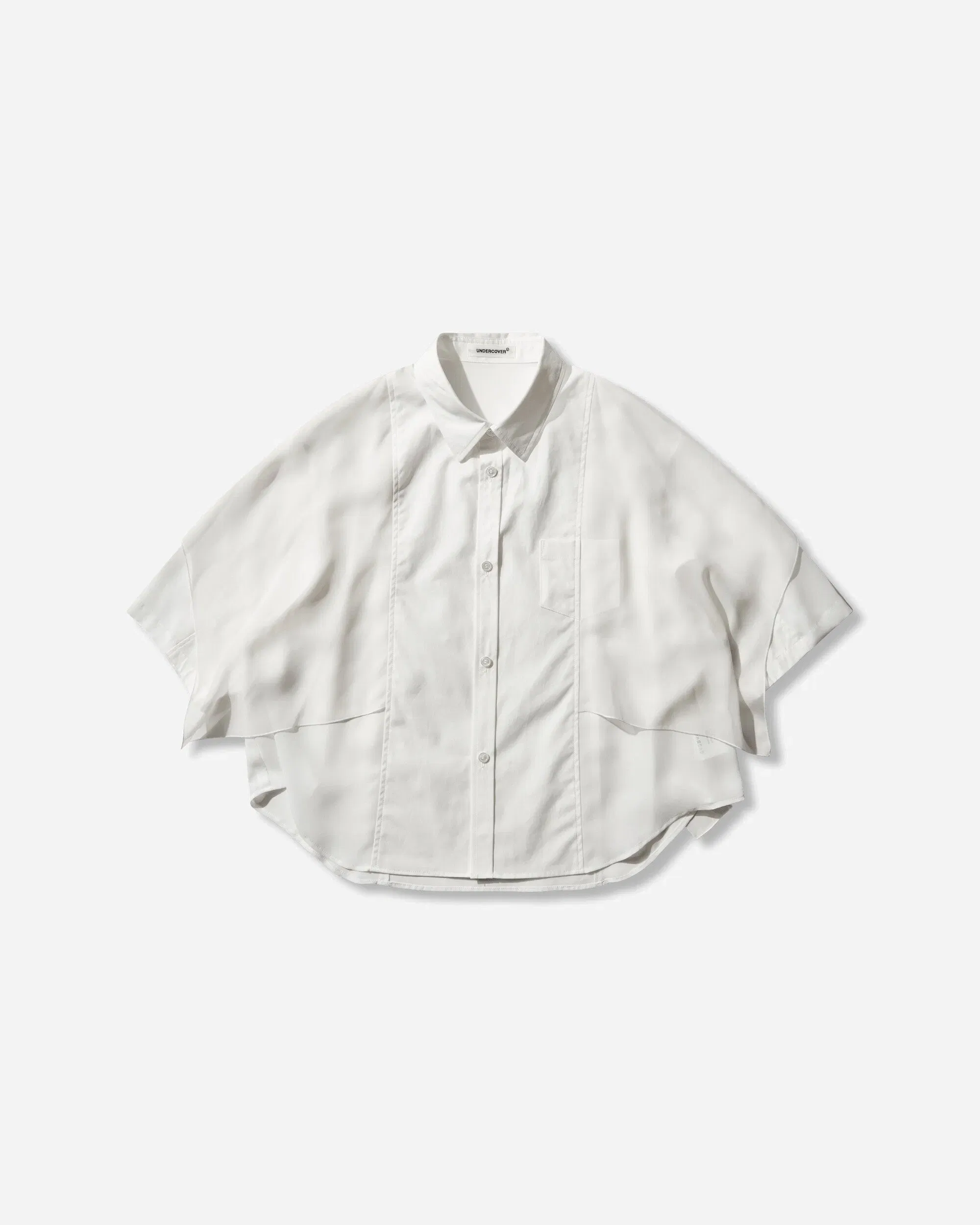 Undercover Women's Layered Georgette Shirt White