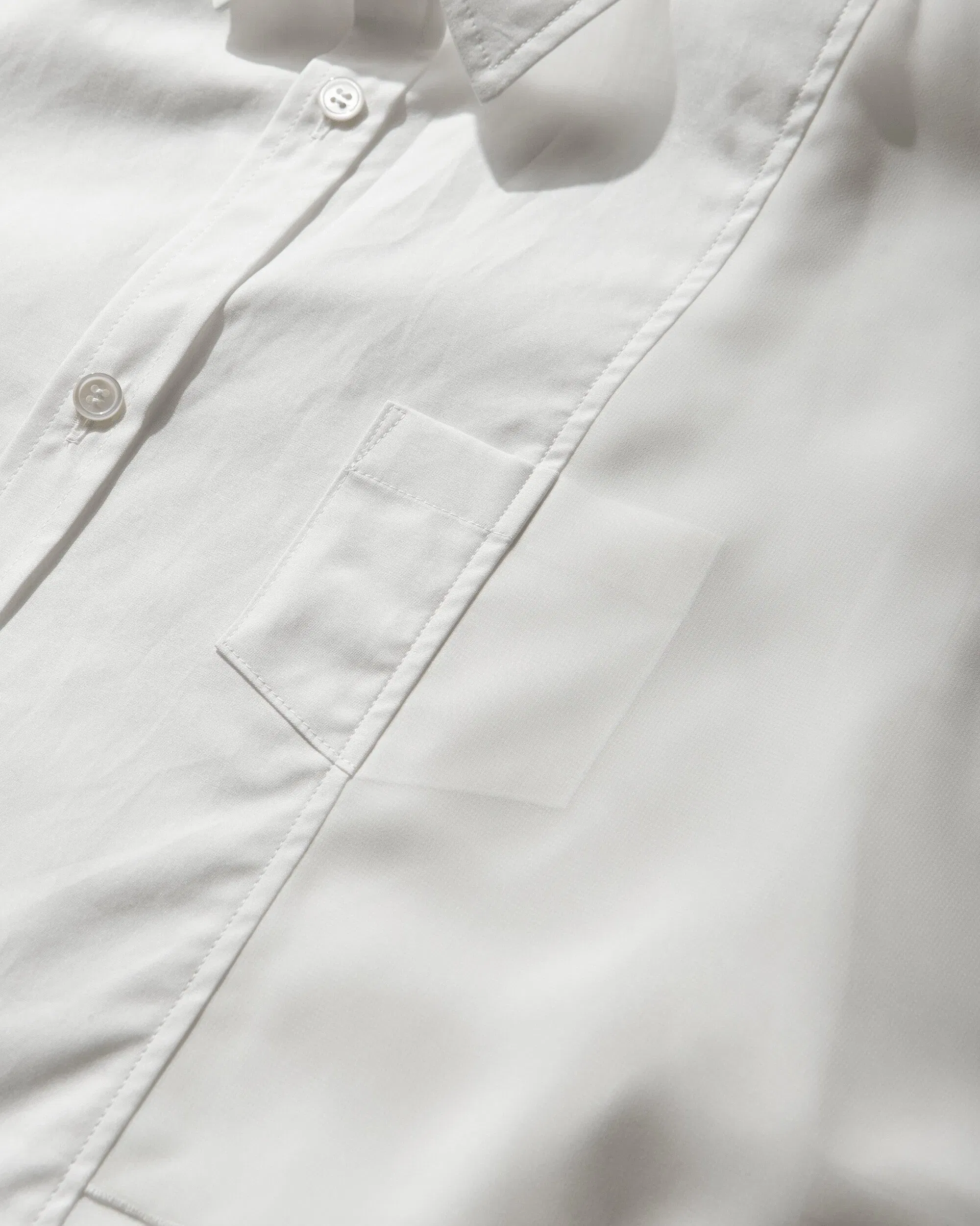 Undercover Women's Layered Georgette Shirt White