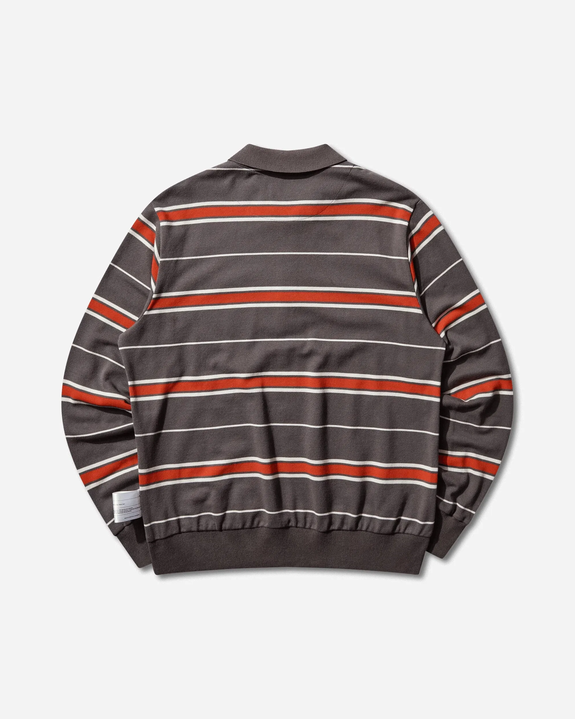 Undercover Men's Striped Polo Shirt Grey Border