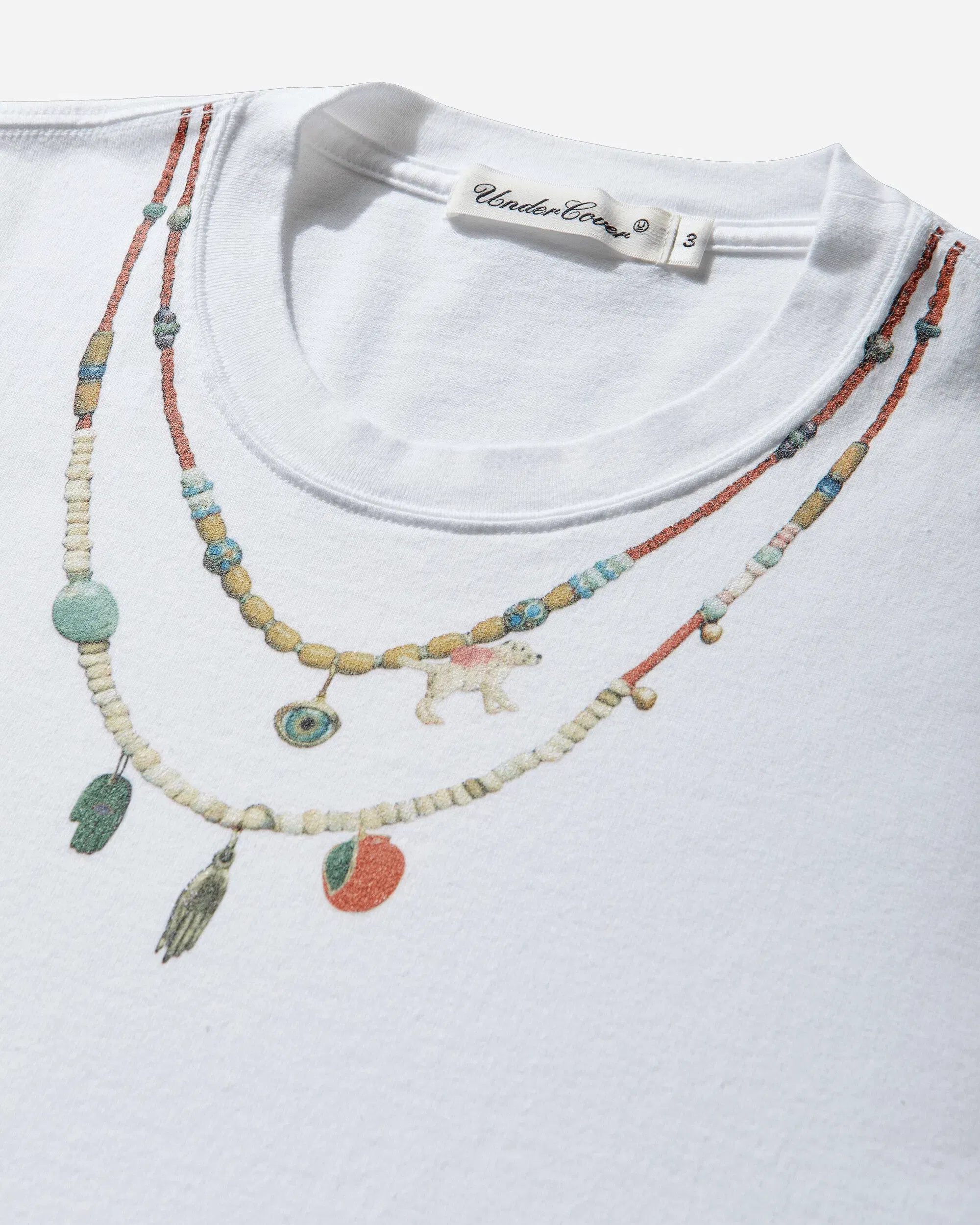 Undercover Women's Trompe L'œil Necklace T-Shirt White