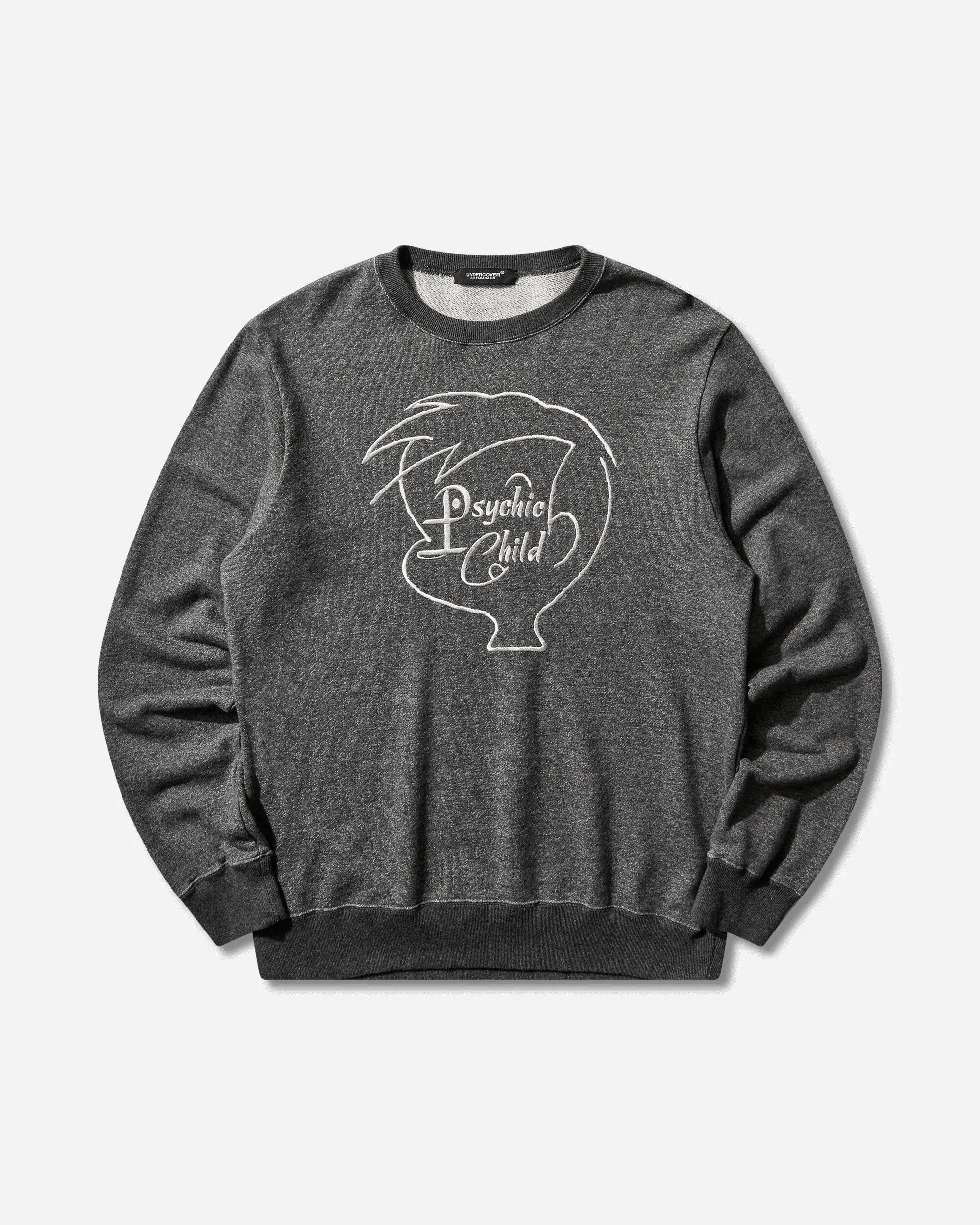 Undercover Men's Psychic Child Crewneck Sweatshirt Grey