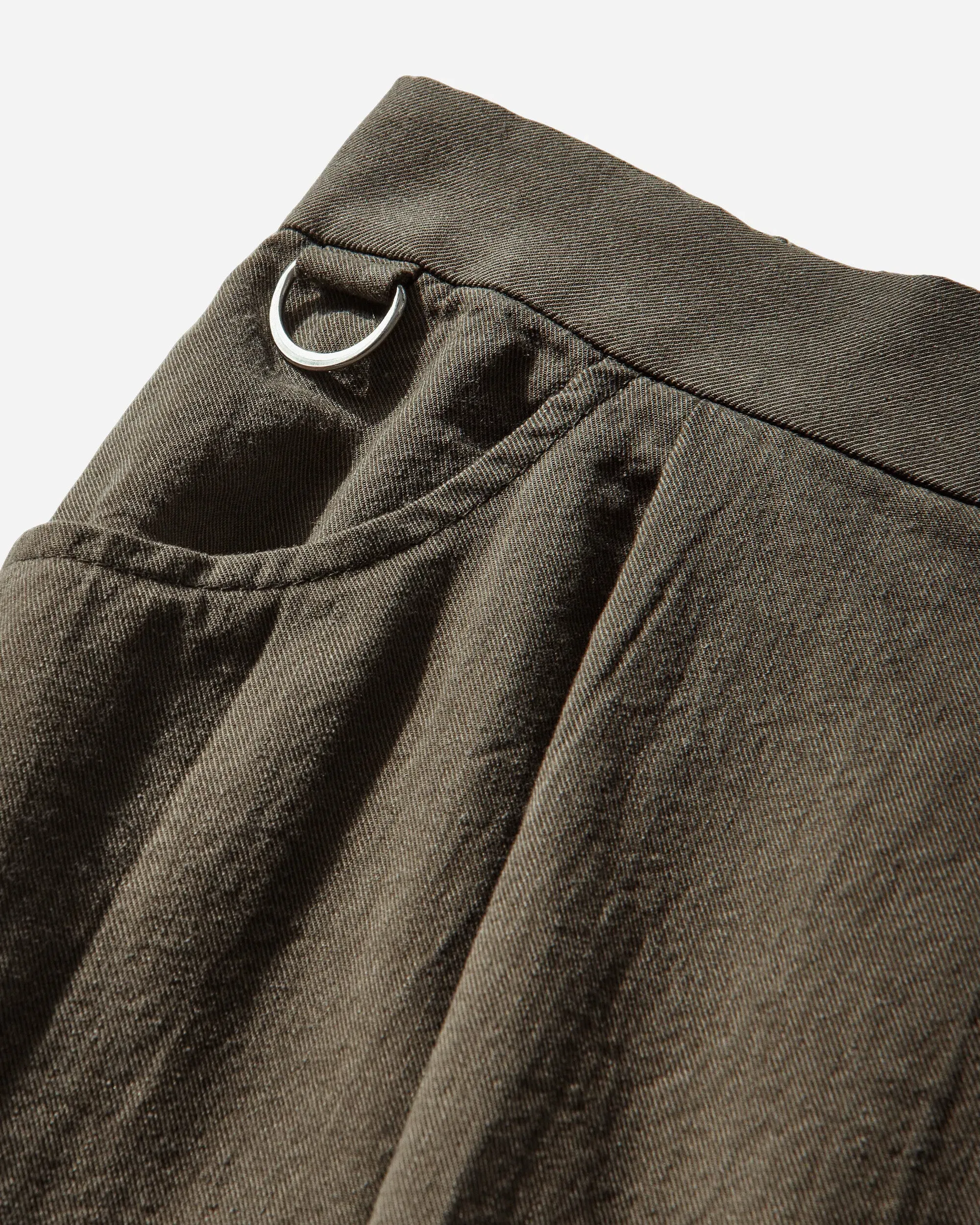 Undercover Men's Pleated Shorts Khaki