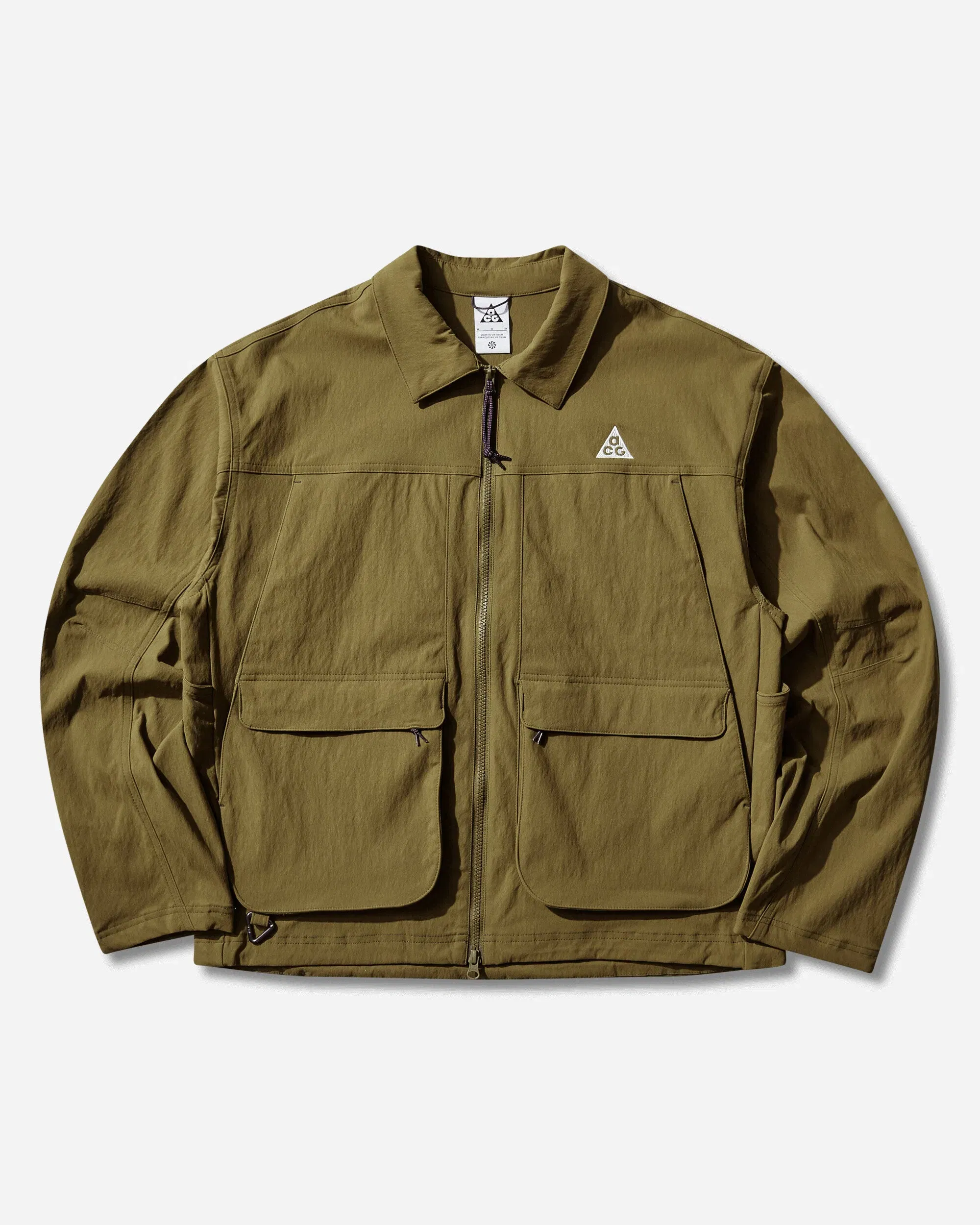 Nike Men's ACG UV 'Smith Summit' Jacket Olive Flak