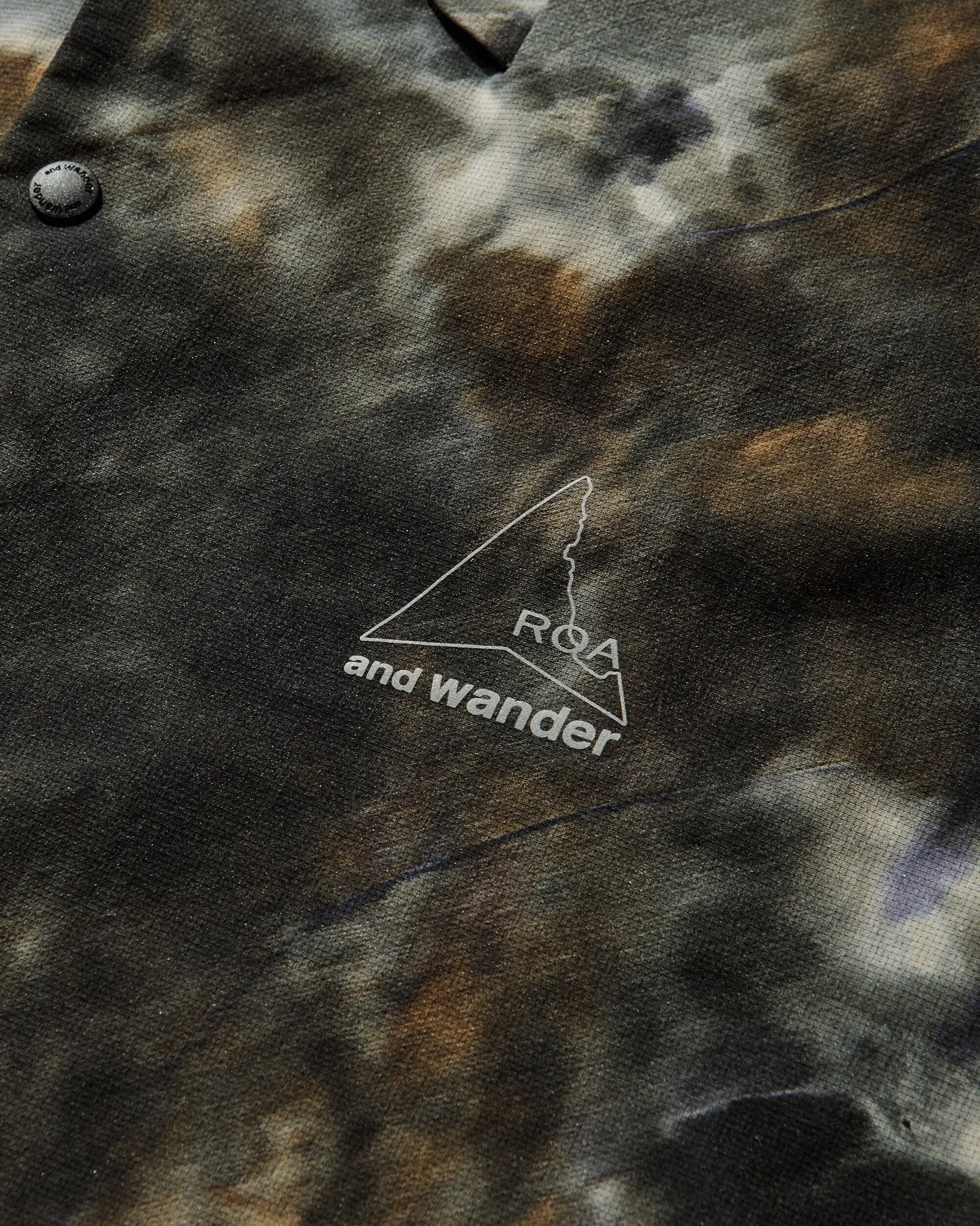ROA and wander Printed Breathable Shirt Camo