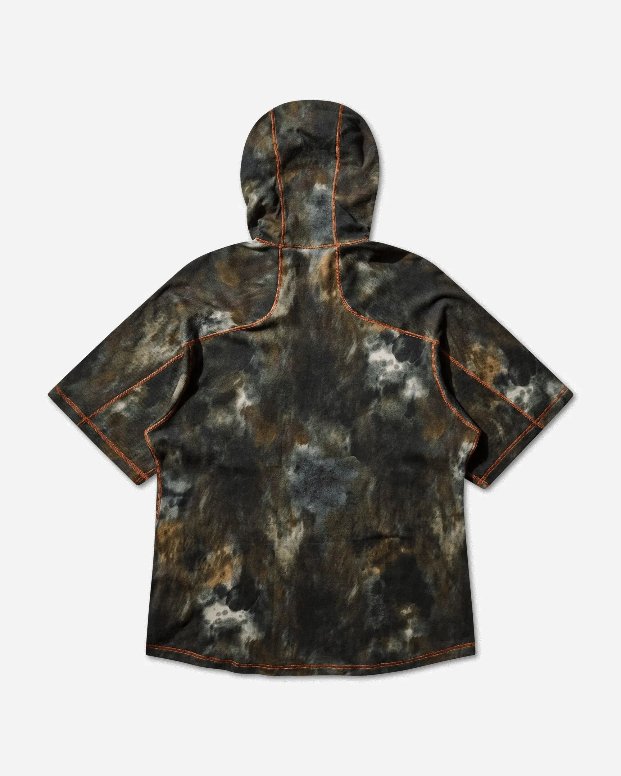 ROA and wander Printed Hooded T-Shirt Camo